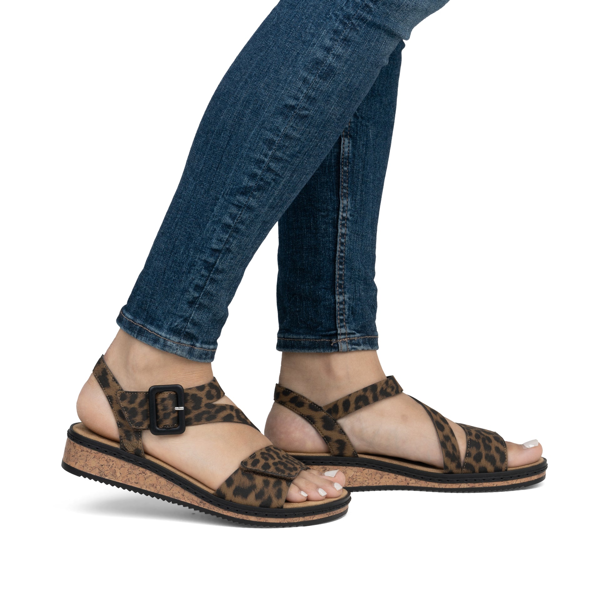 Multi Hook & Loop Sandals for Women | Rieker V3660-90