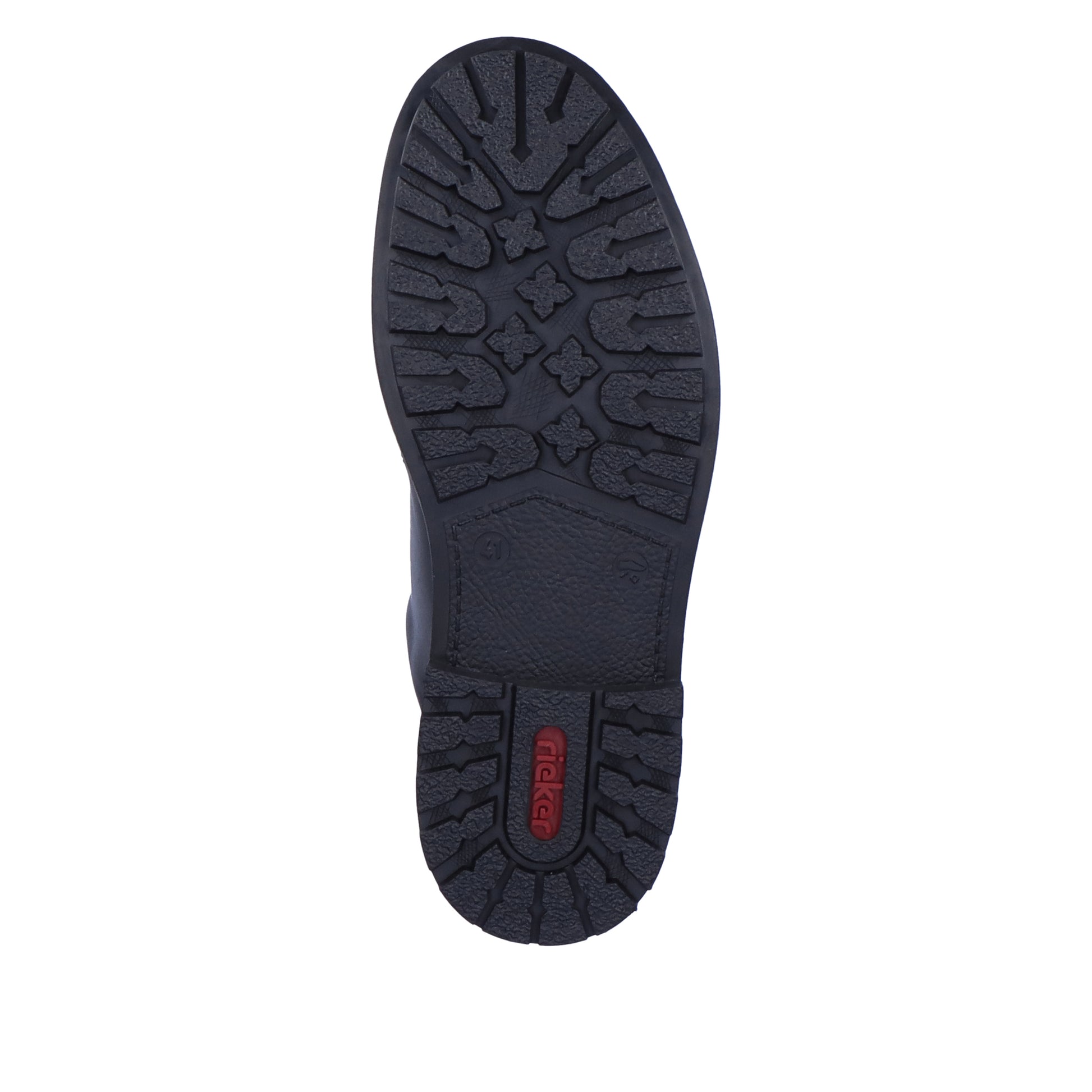 Black Elasticated Shoes for Men | Rieker F4611-00