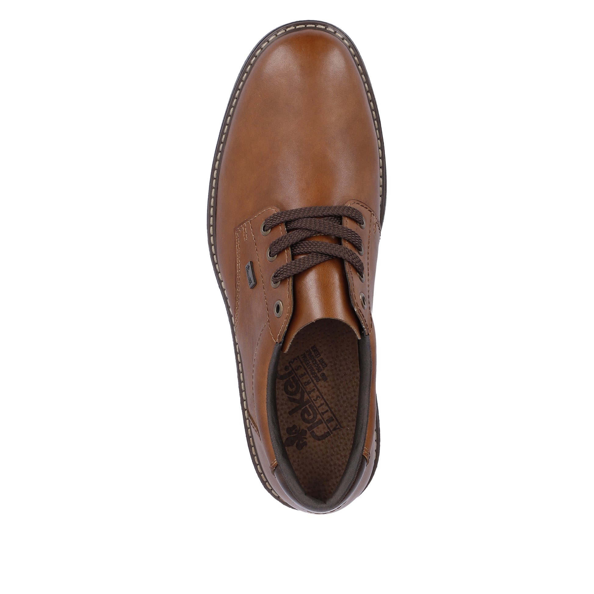 Brown Elasticated Shoes for Men | Rieker 33101-24