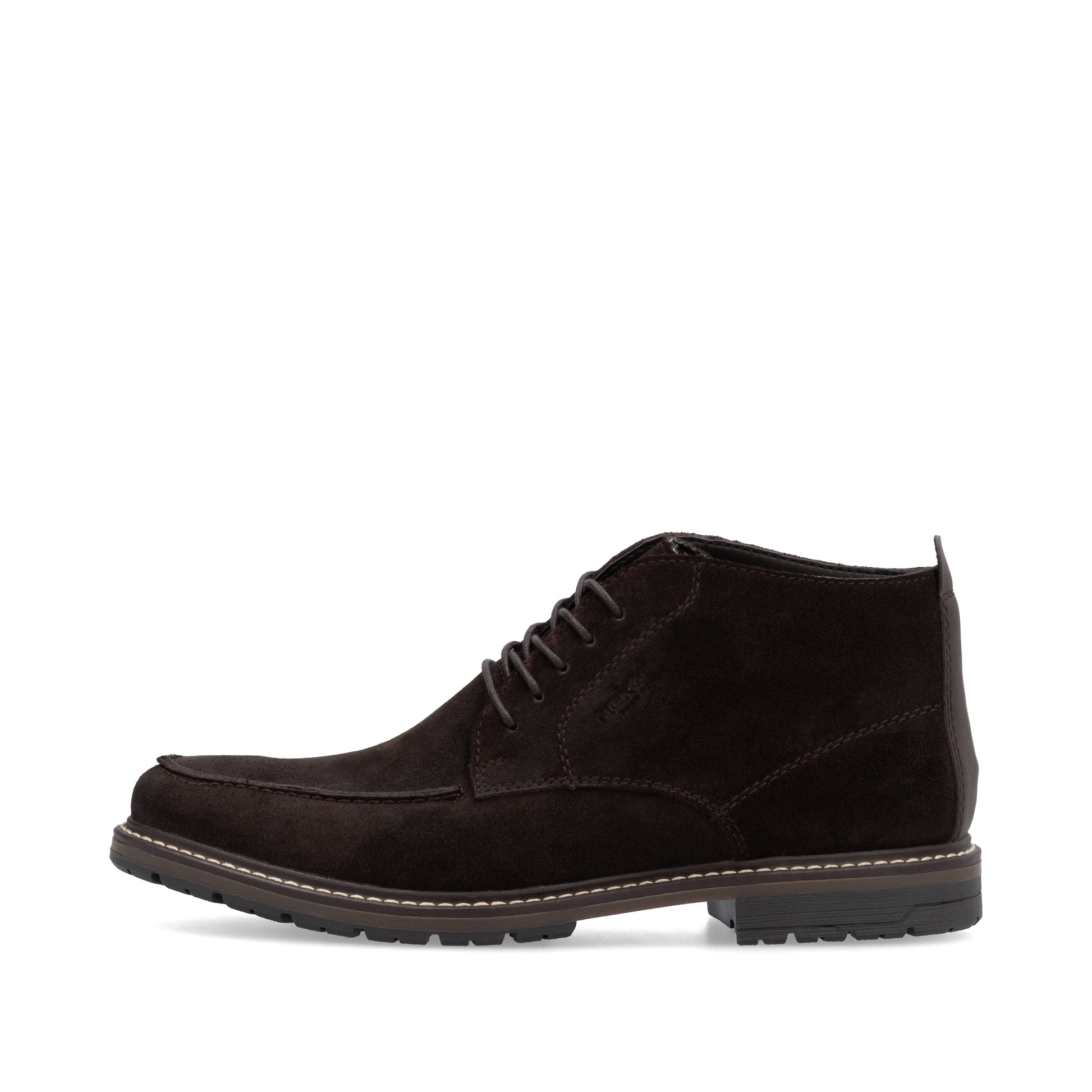 Brown Elasticated Boots for Men | Rieker 13700-25