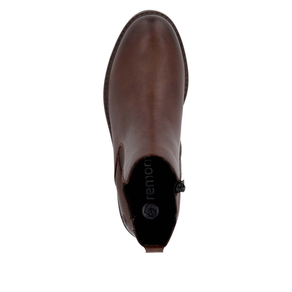 Brown Zip Boots for Women | Remonte D2Q70-22