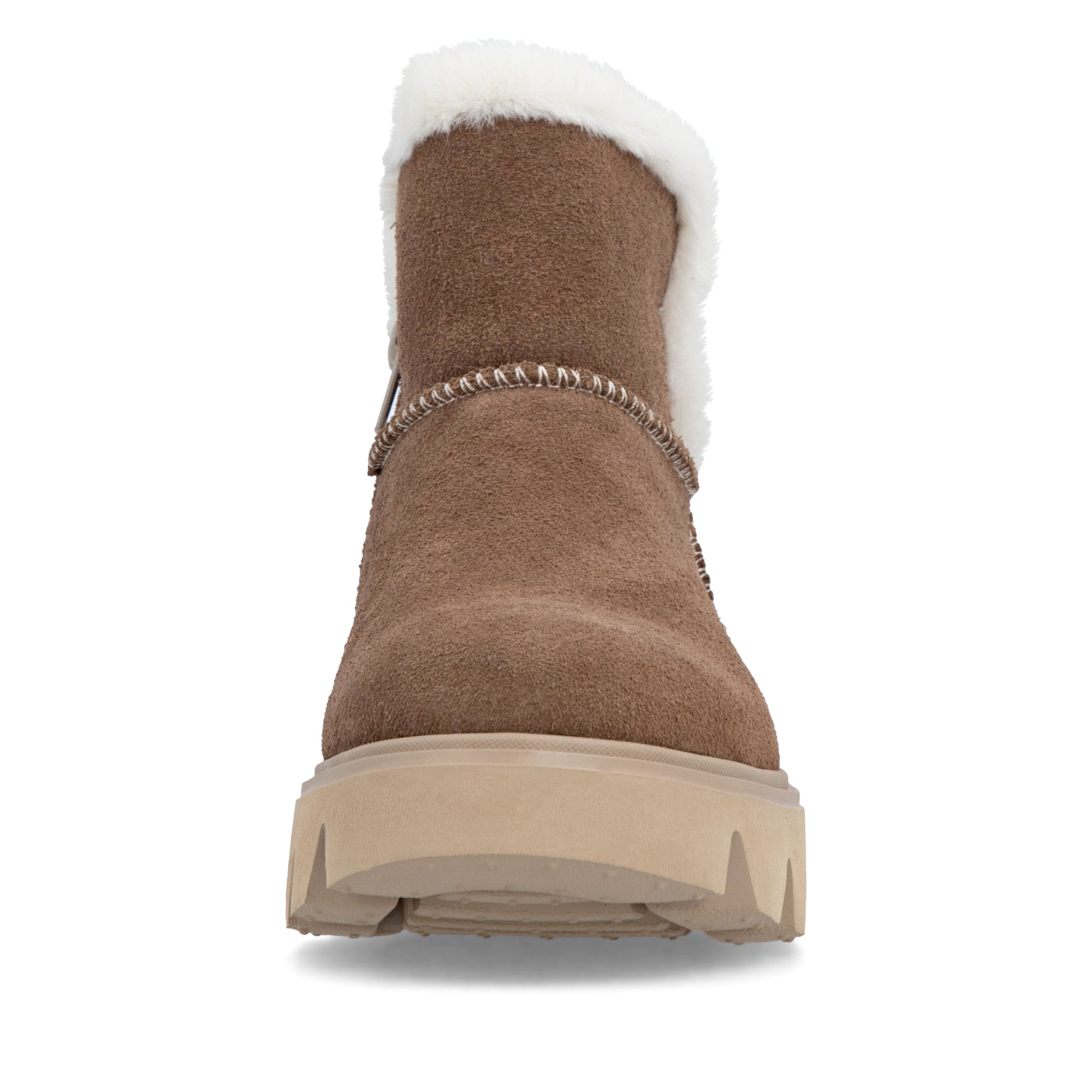 Brown Zip Boots for Women | Rieker Sport W2071-20