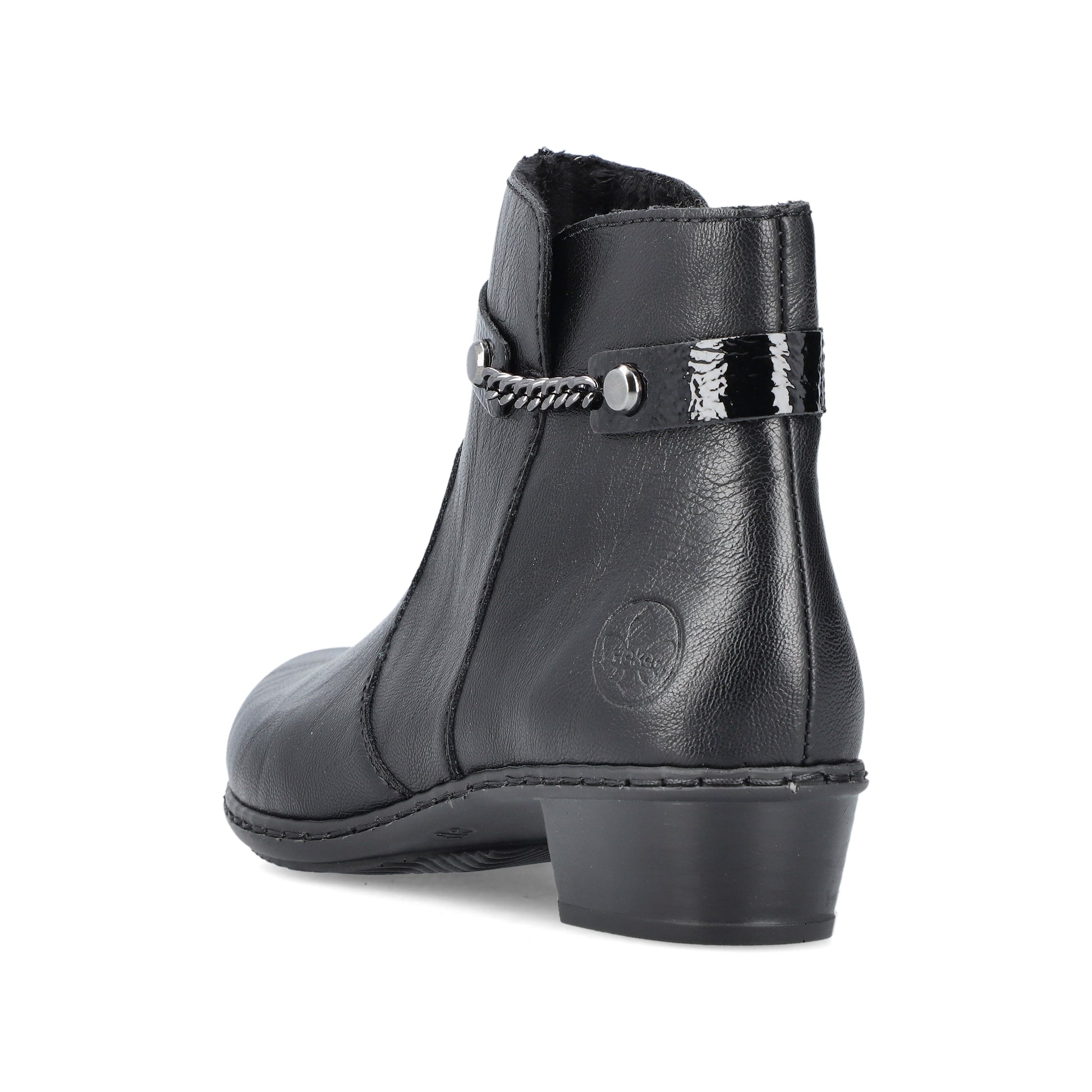 Black Zip Boots for Women | Rieker Y0783-00