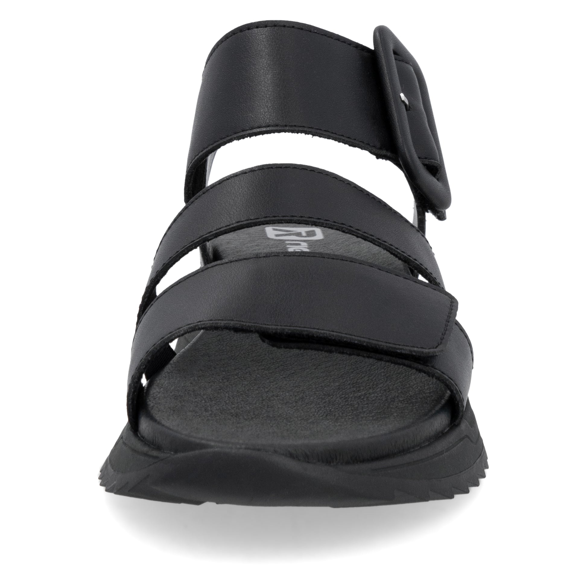 Black Hook & Loop Sandals for Women | Rieker W2950-00