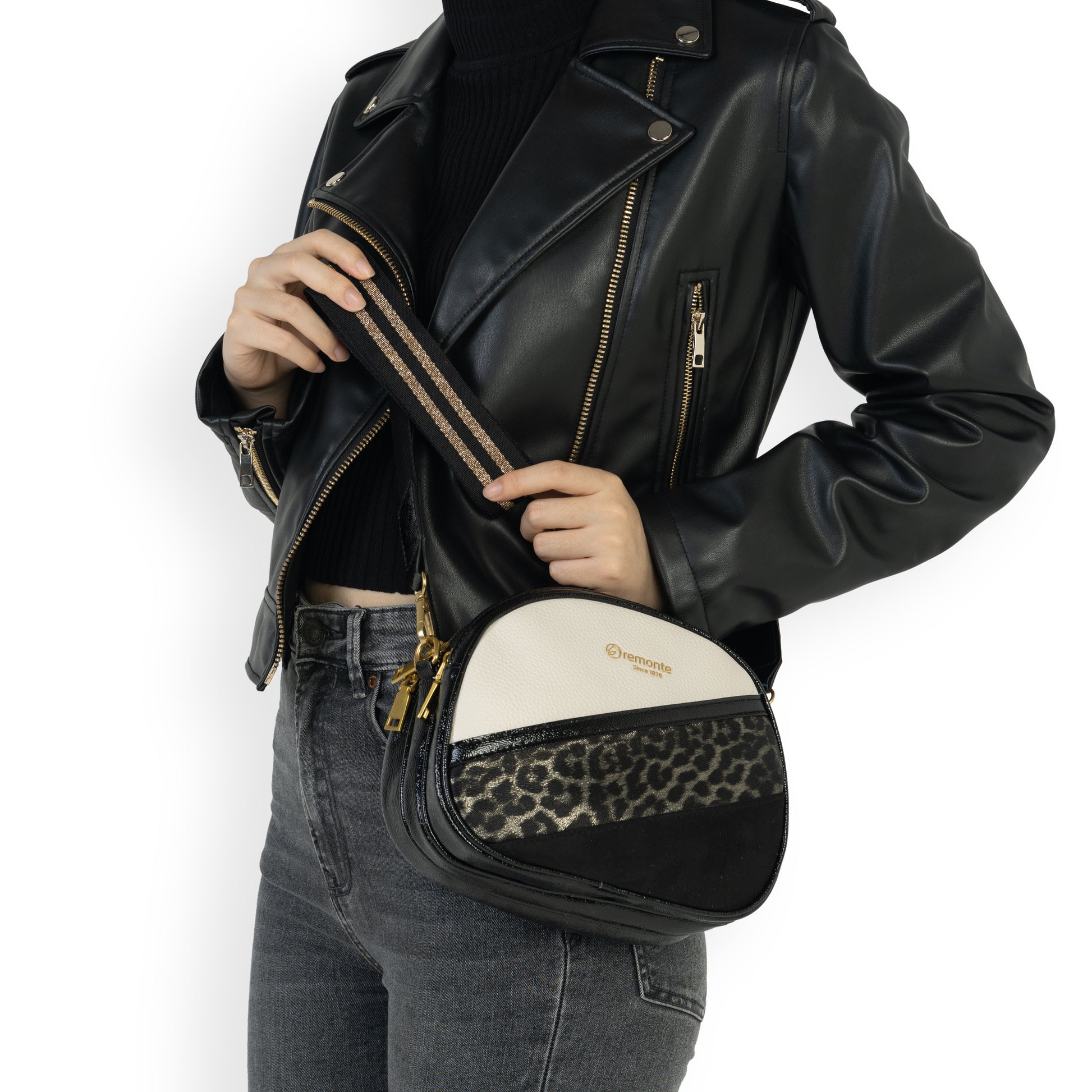 Black Zip Bags for Women | Remonte Q0647-02