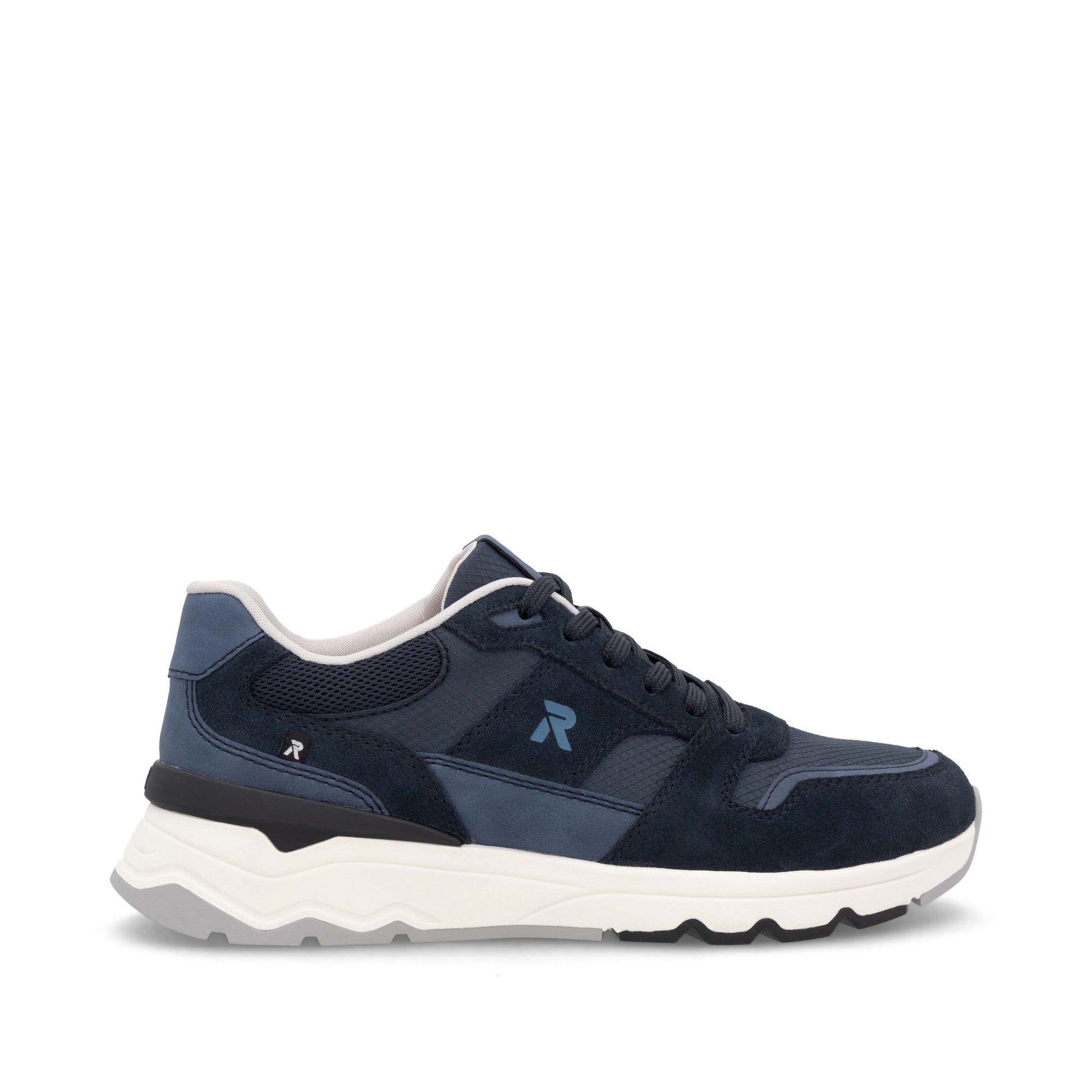 Blue Elasticated Shoes for Men | Rieker U0905-14