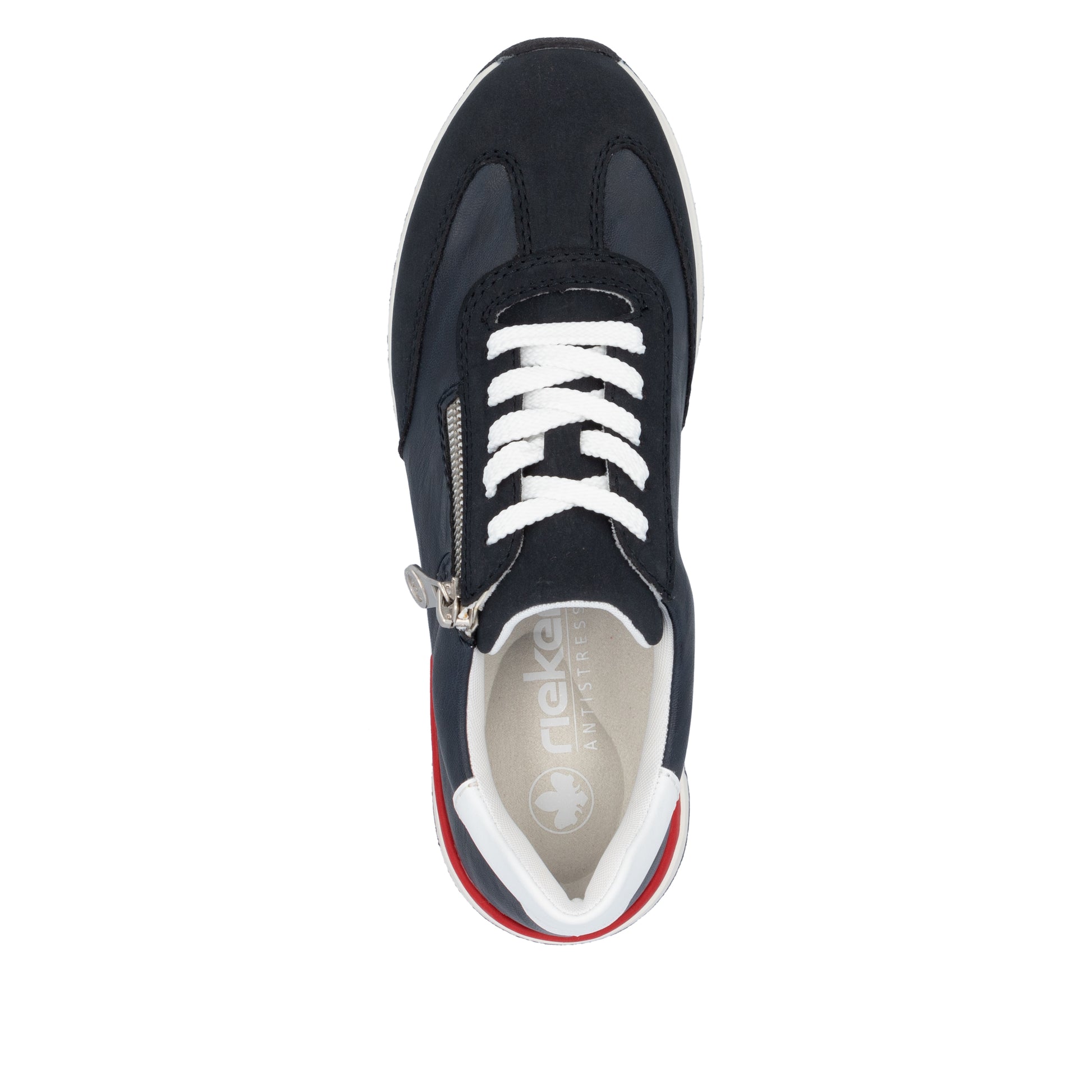 Blue Zip Shoes for Women | Rieker 58923-14