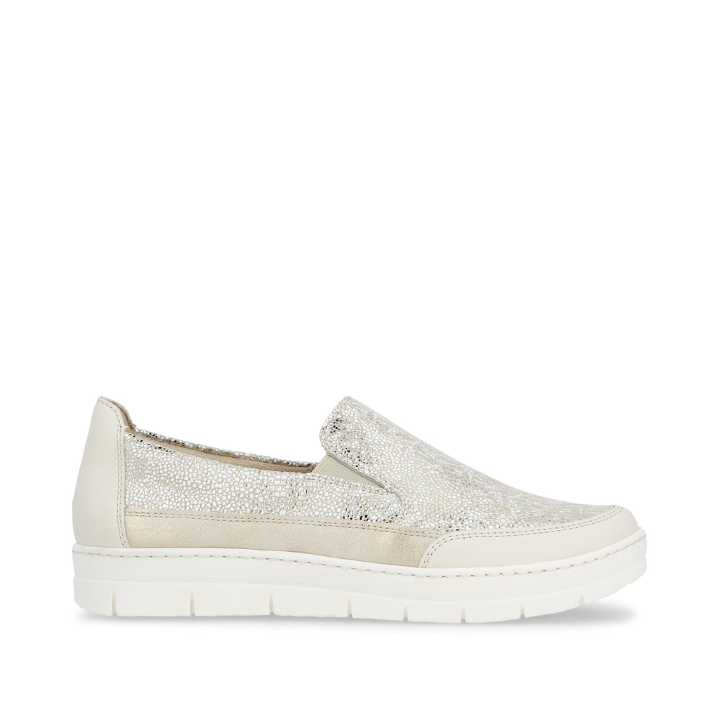 Metallic Elasticated Shoes for Women | Remonte D5829-90