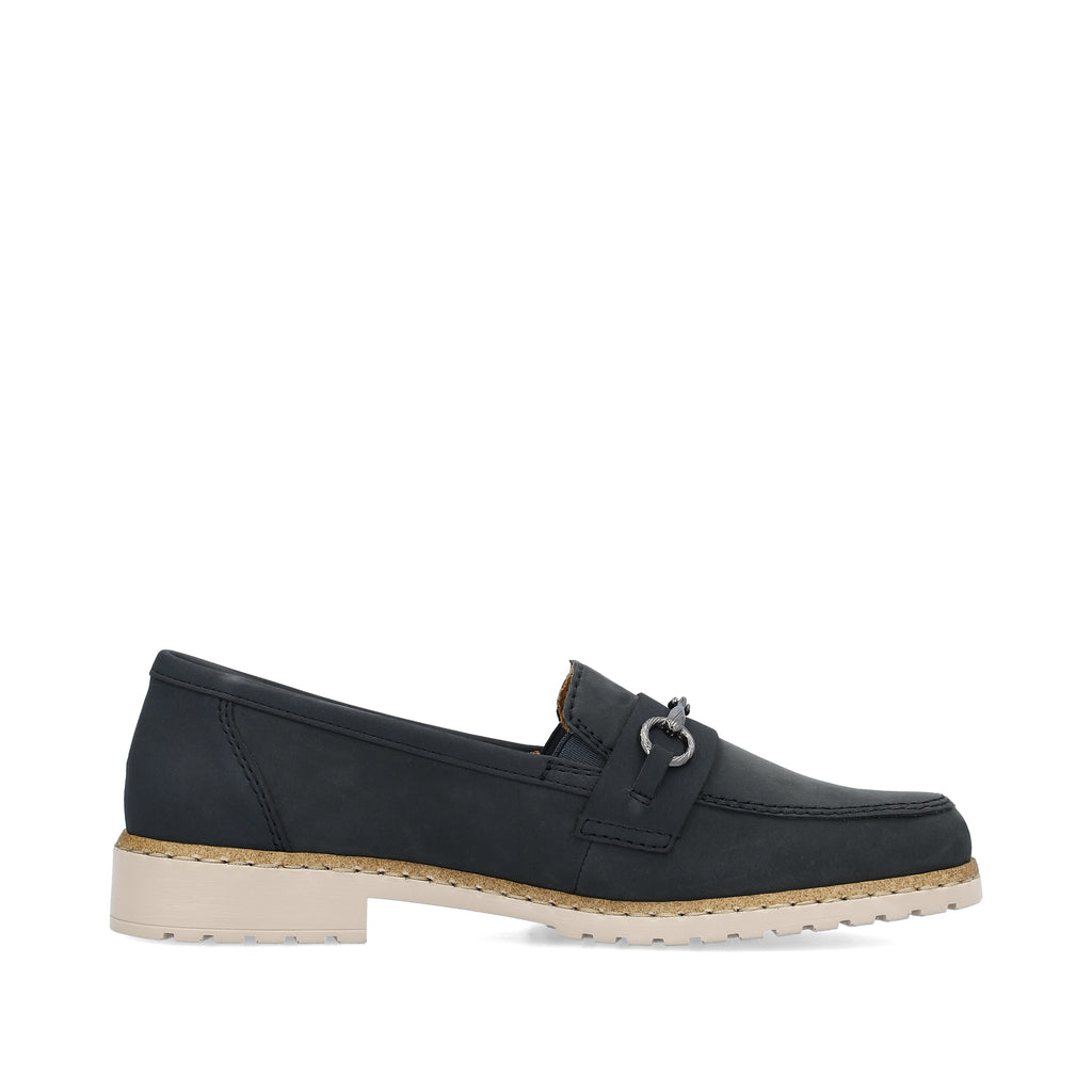 Blue Elasticated Shoes for Women | Rieker 51860-14