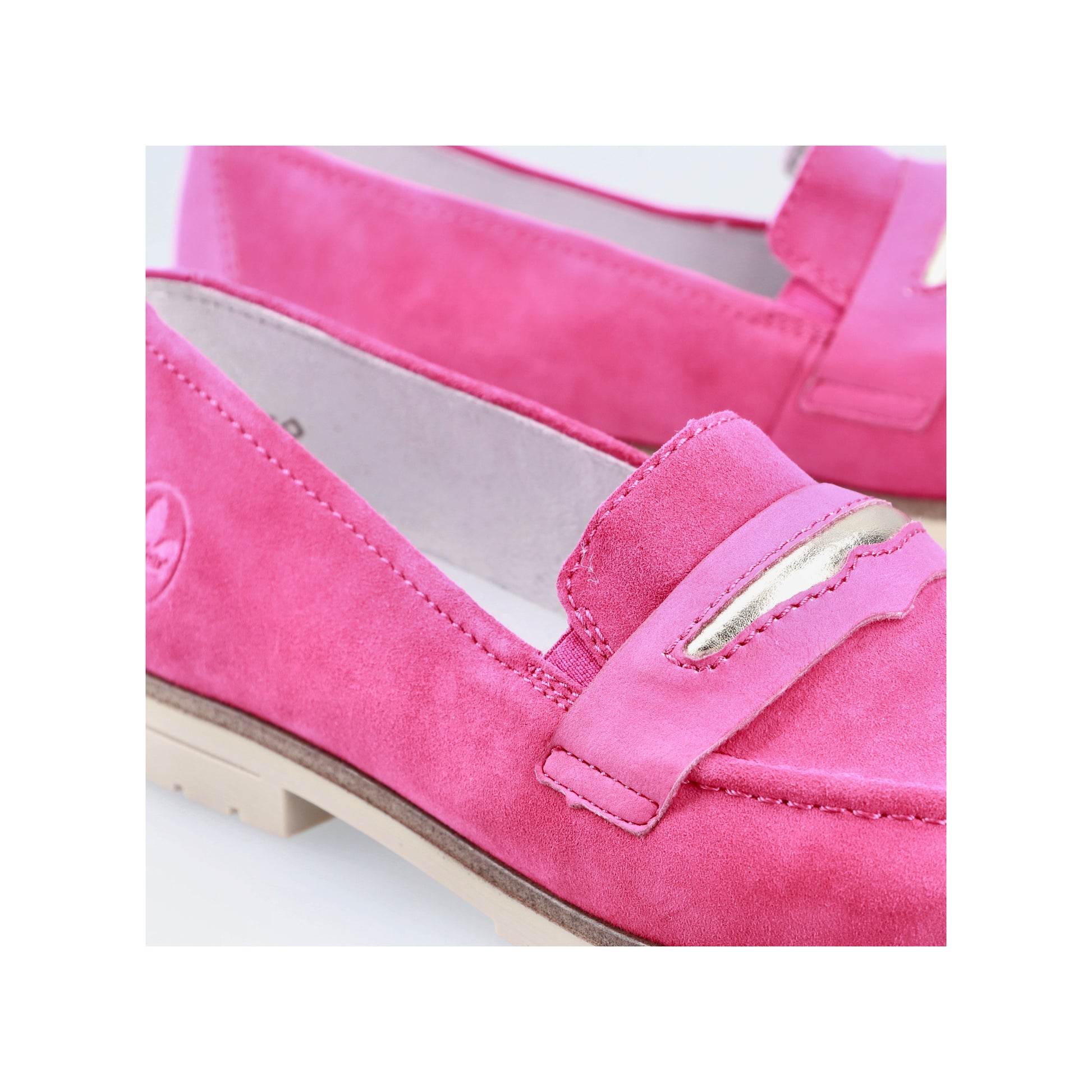 Pink Elasticated Shoes for Women | Rieker 45301-31
