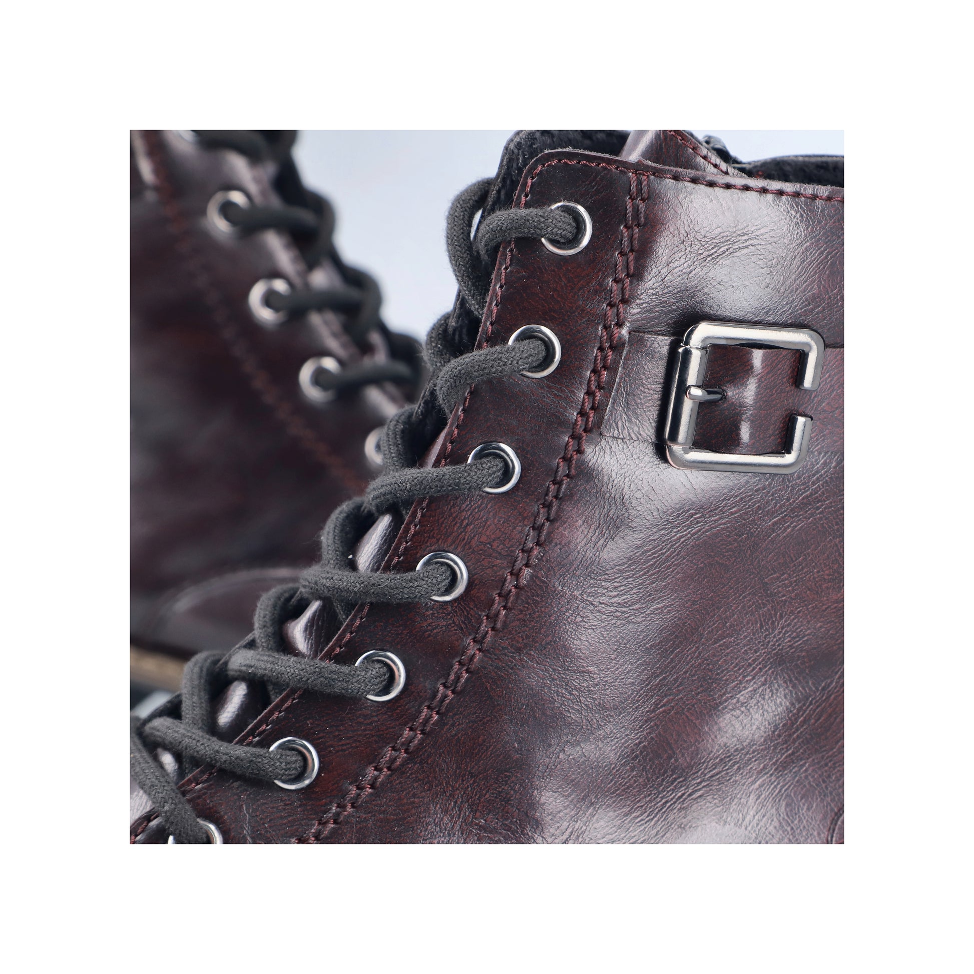 Red Zip Boots for Women | Rieker 74802-35