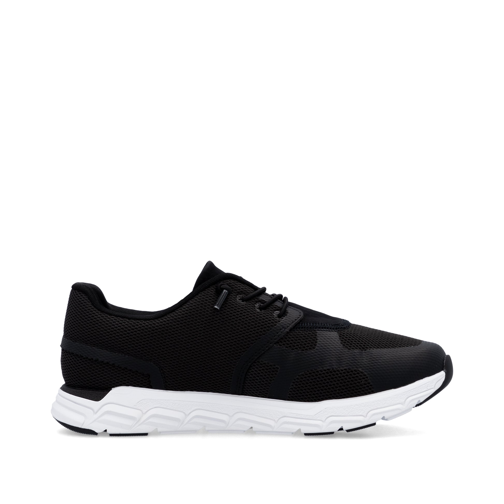 Black Elasticated Shoes for Women | Rieker M9000-00
