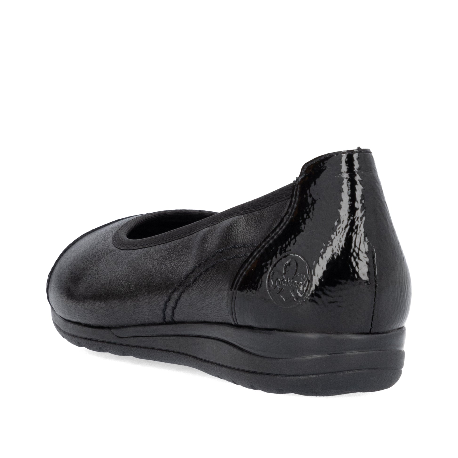 Black Slip-On Shoes for Women | Rieker L9351-00