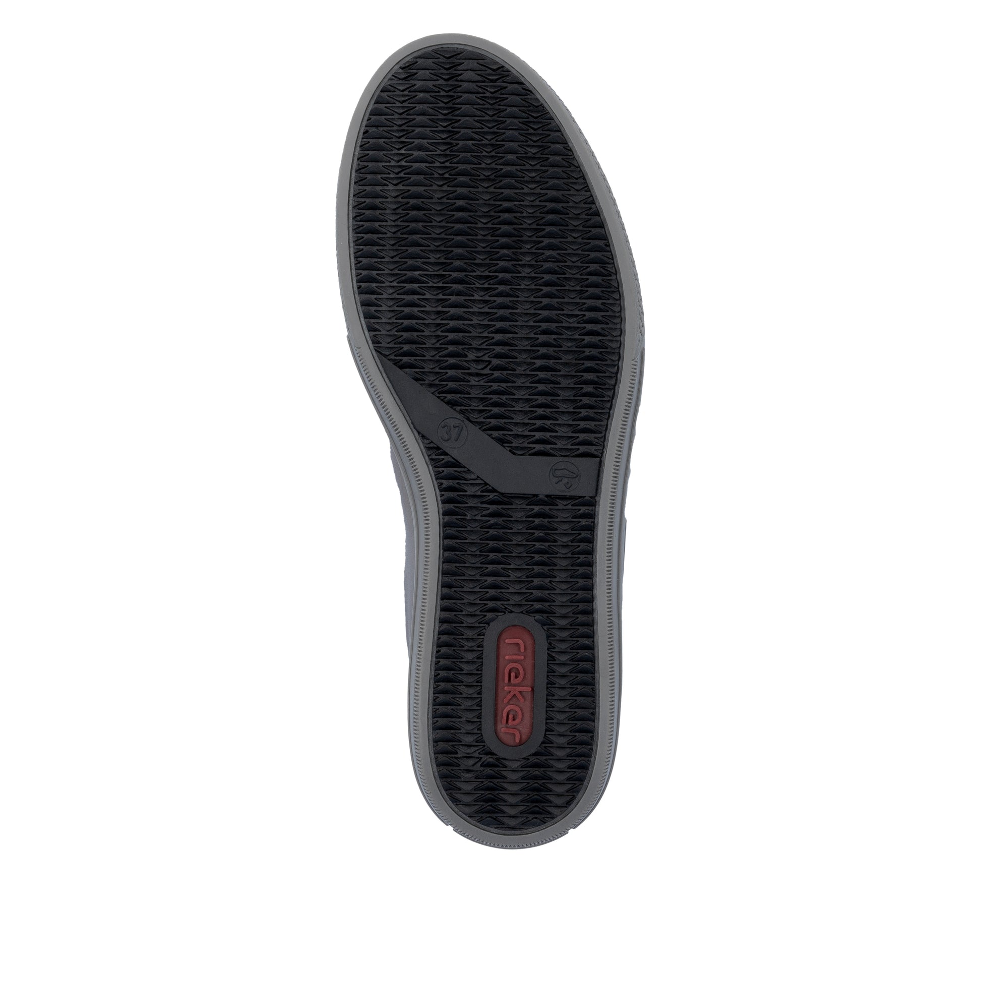 Silver/Platinum Zip Shoes for Women | Rieker L59L1-90