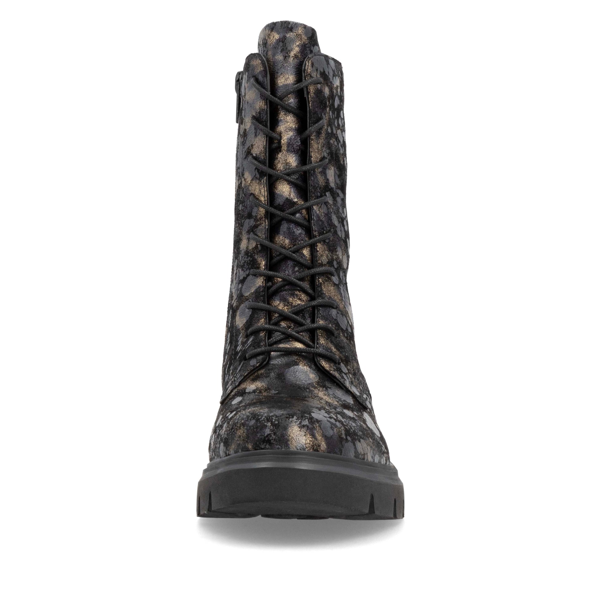 Black Zip Boots for Women | Remonte D1W72-03