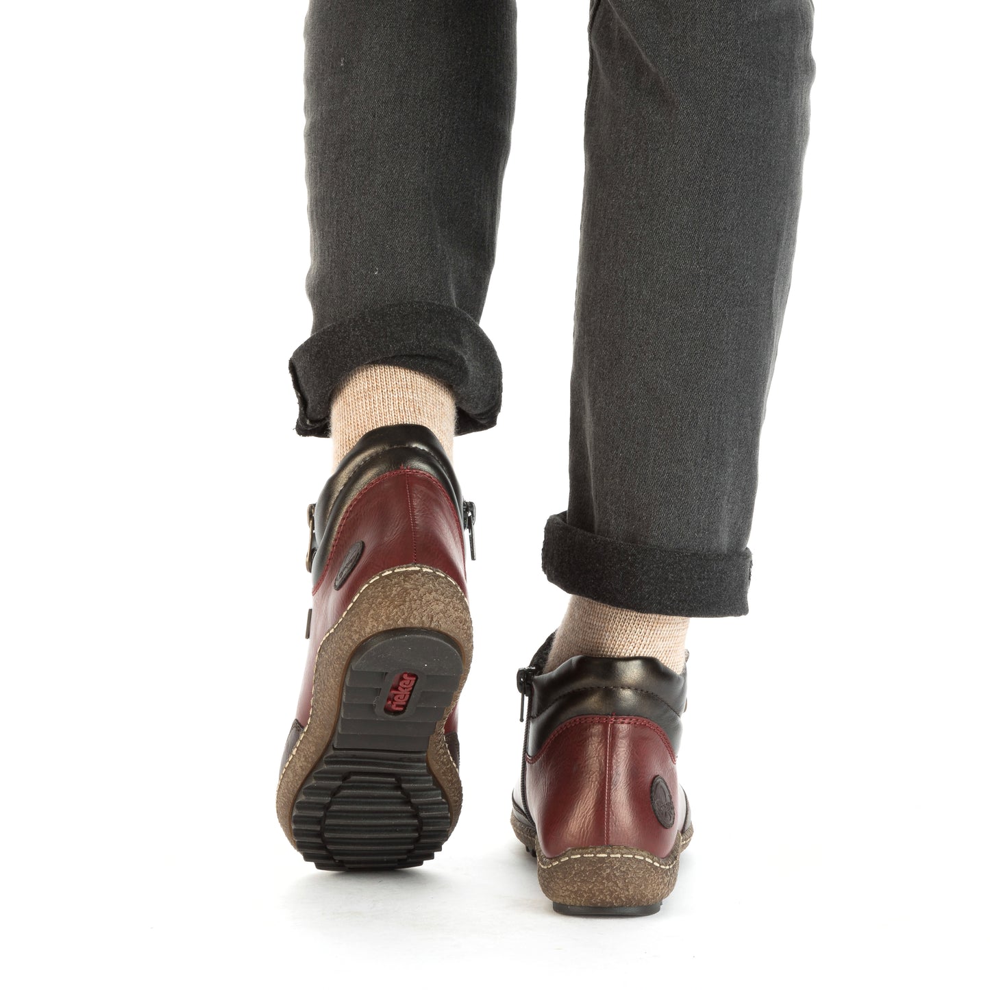 Rieker Red Boot