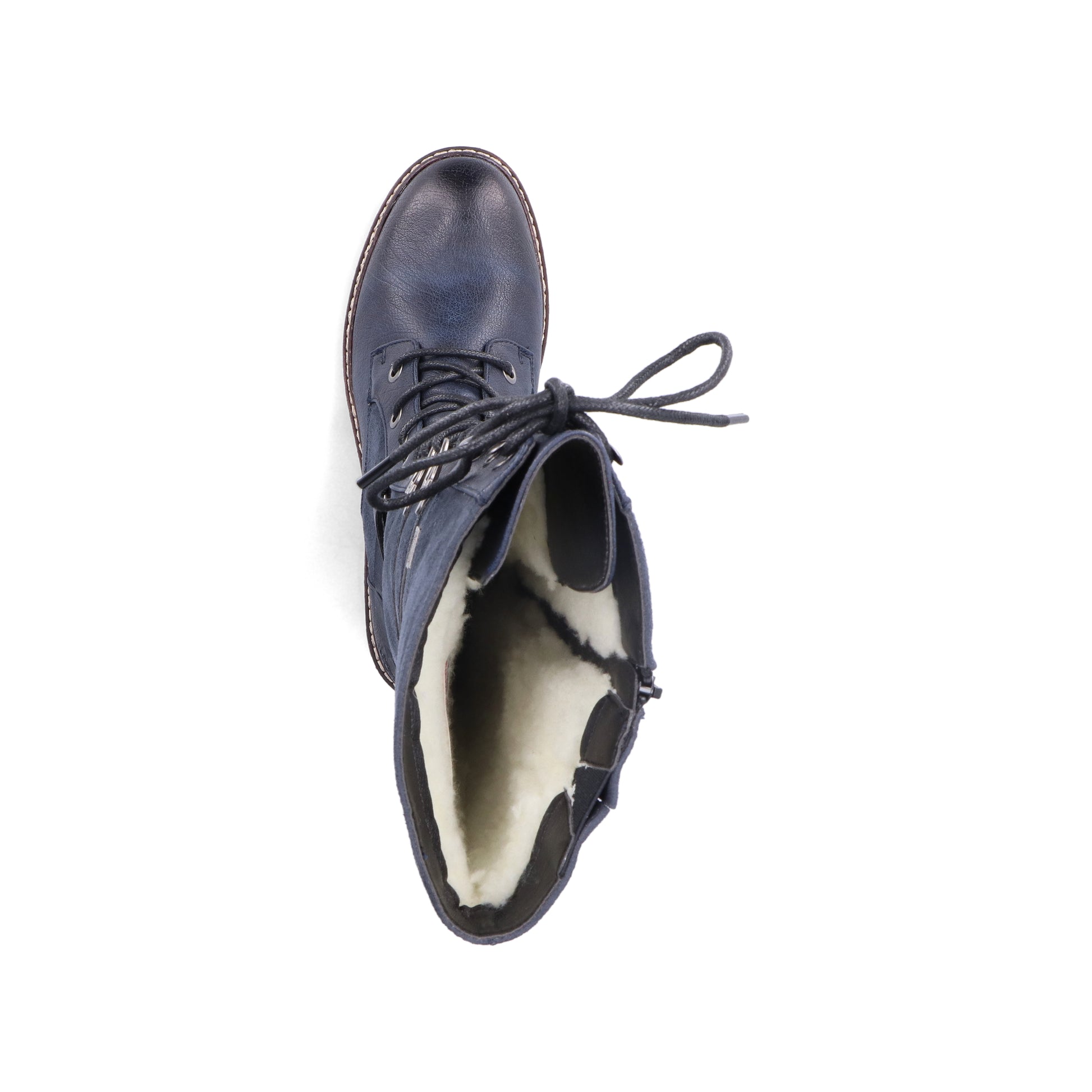 Blue Zip Boots for Women | Rieker 94732-14