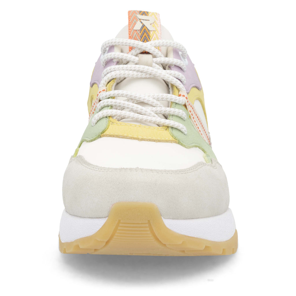 White Elasticated Shoes for Women | Rieker Sport W2501-81
