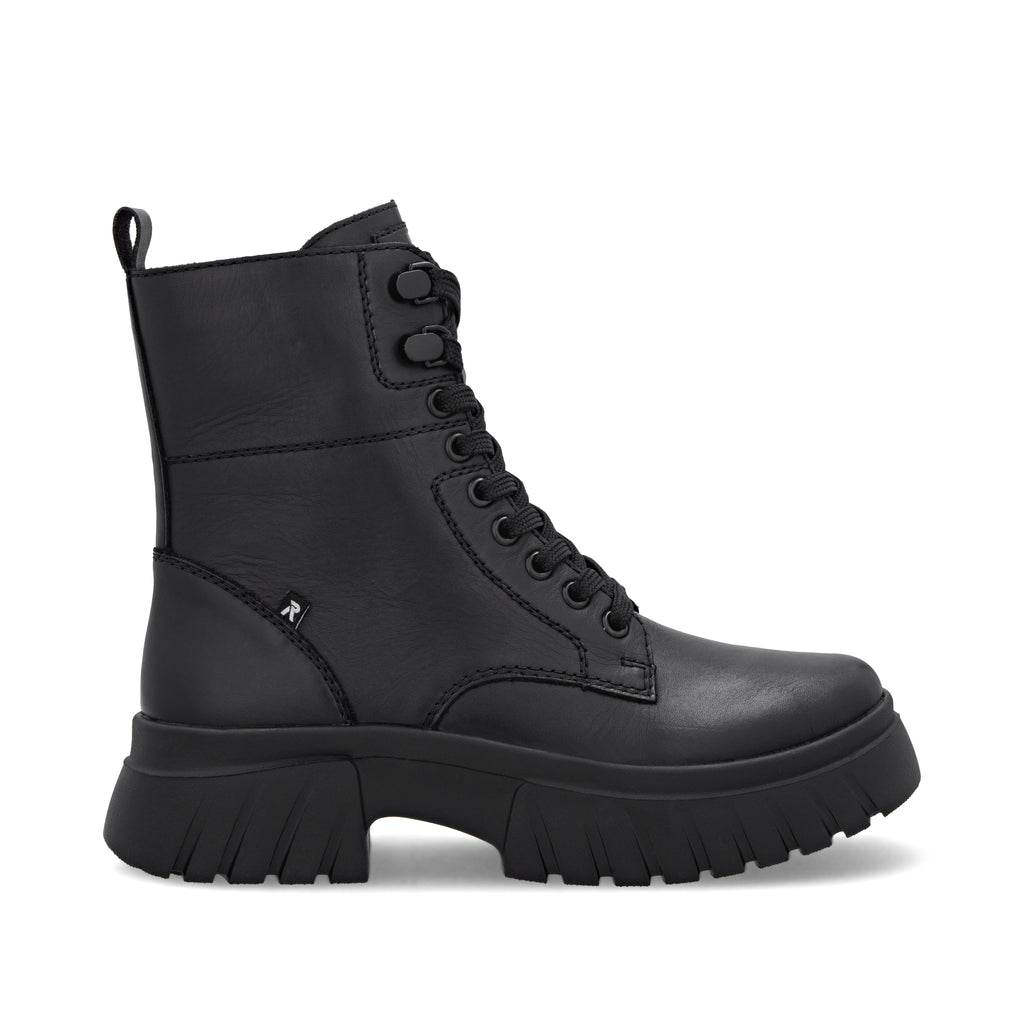 Black Zip Boots for Women | Rieker Sport W1870-02