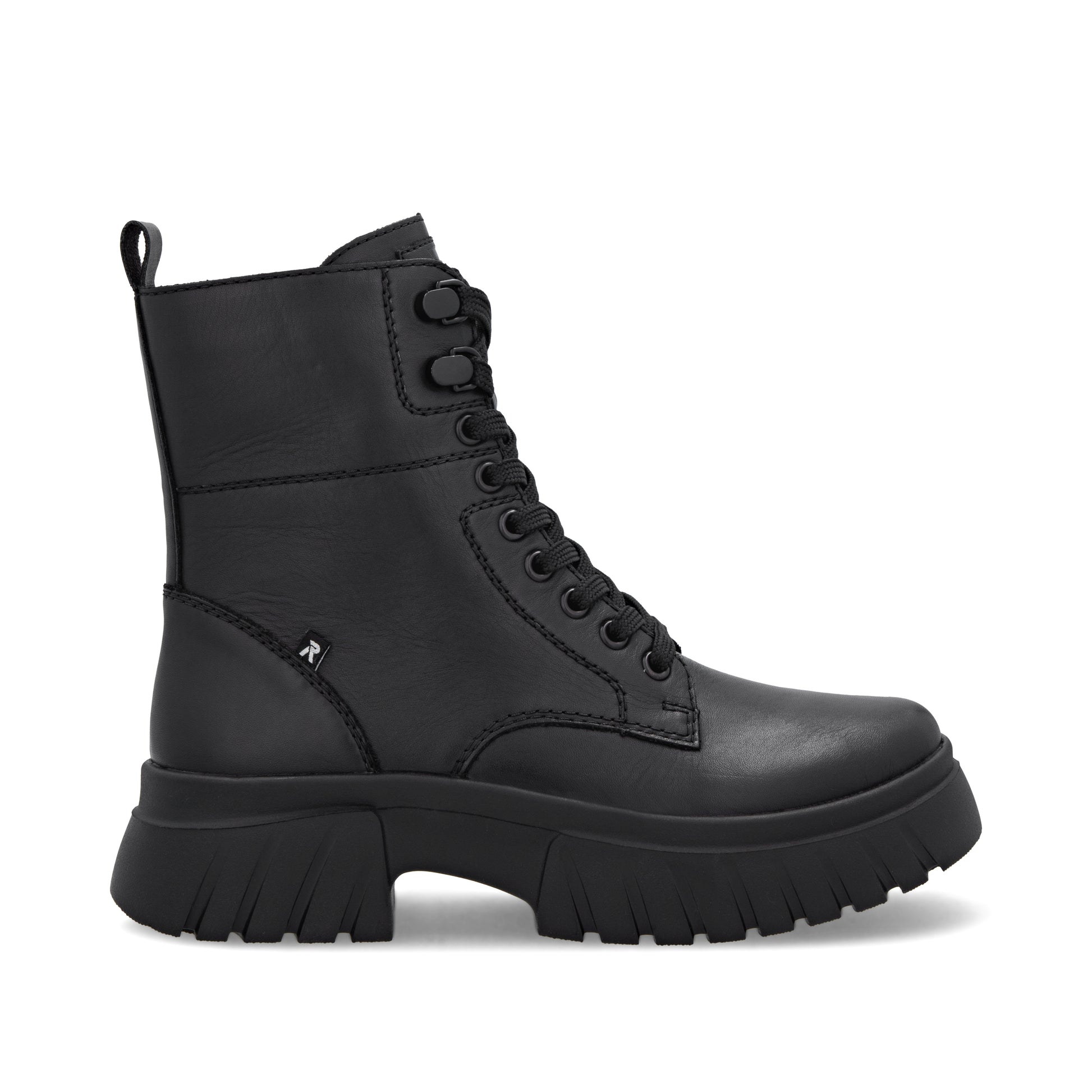 Black Zip Boots for Women | Rieker Sport W1870-02