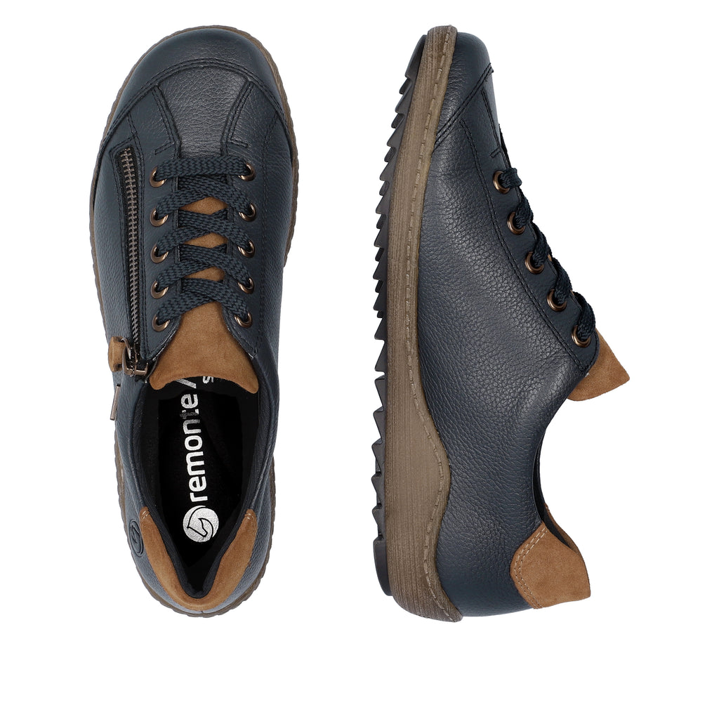 Blue Zip Shoes for Women | Remonte R1402-16