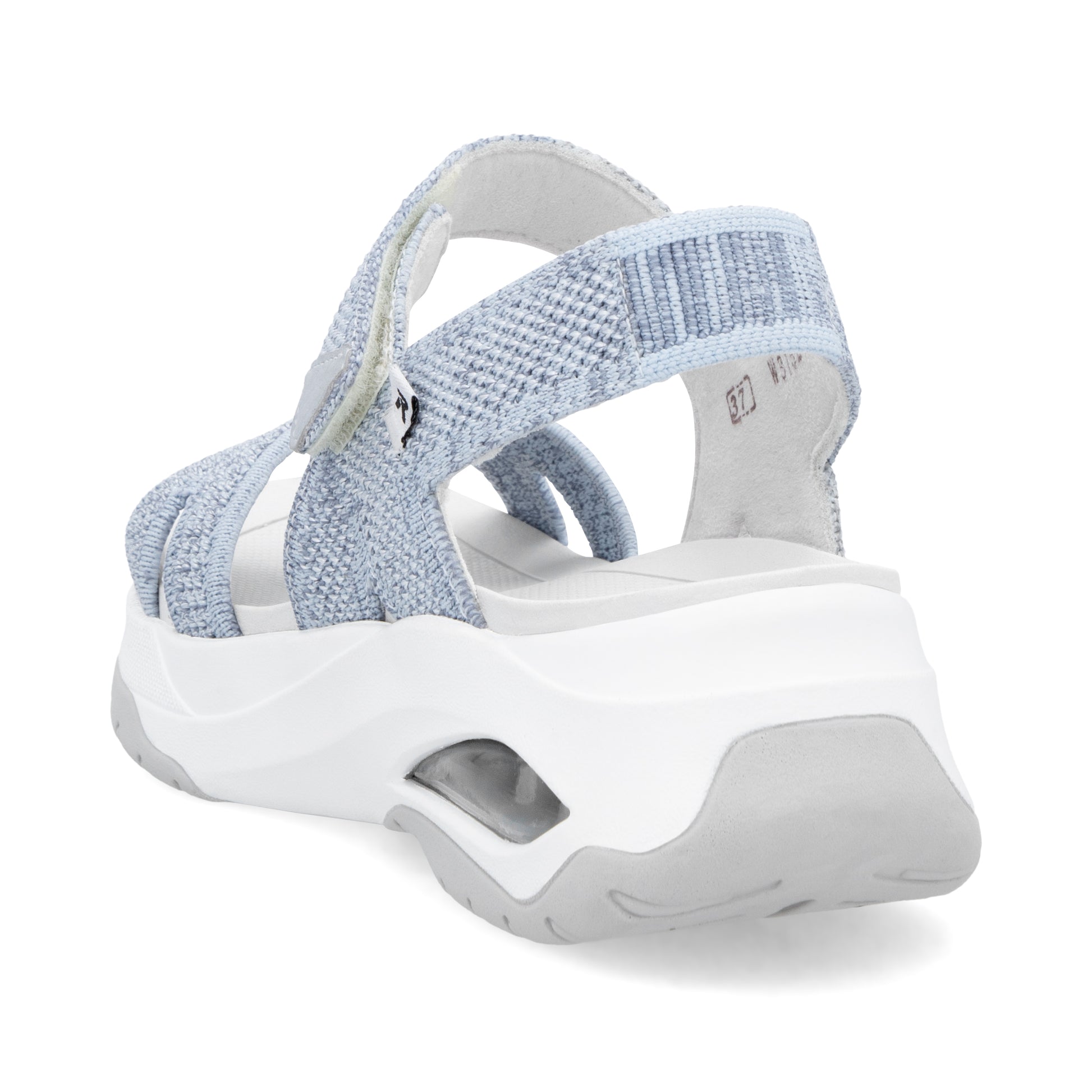 Blue Hook & Loop Sandals for Women | Rieker W3152-10