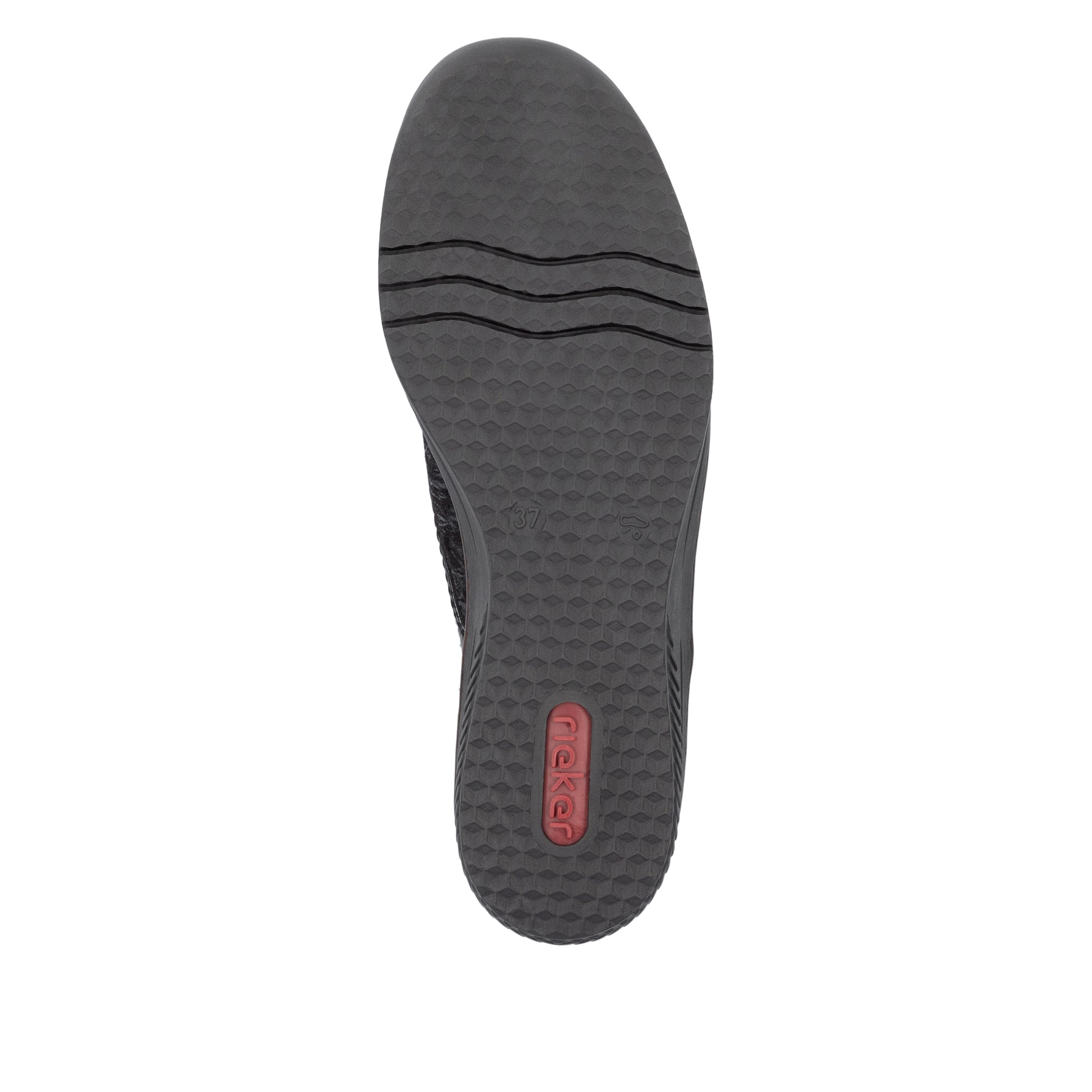 Black Hook & Loop Shoes for Women | Rieker 487C0-00