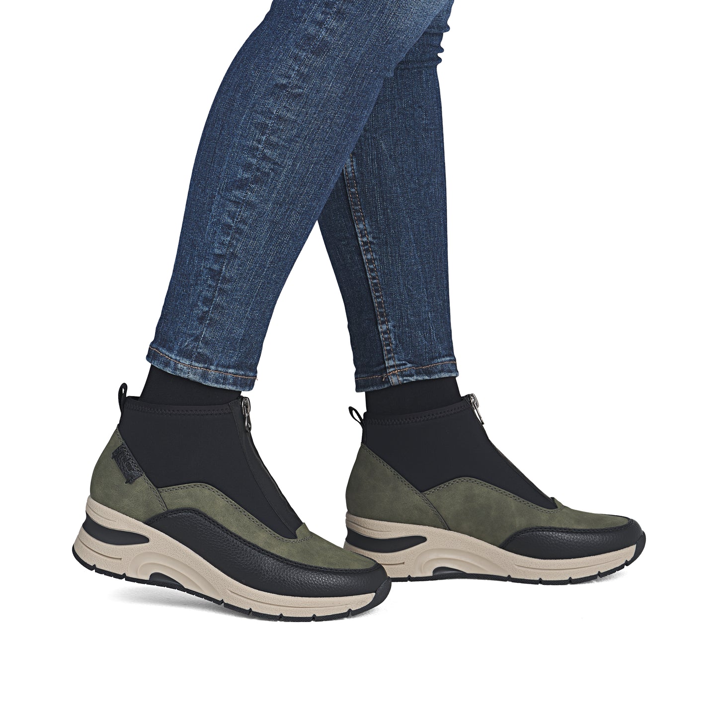 Rieker Women's Trainer - Green | N9362-54