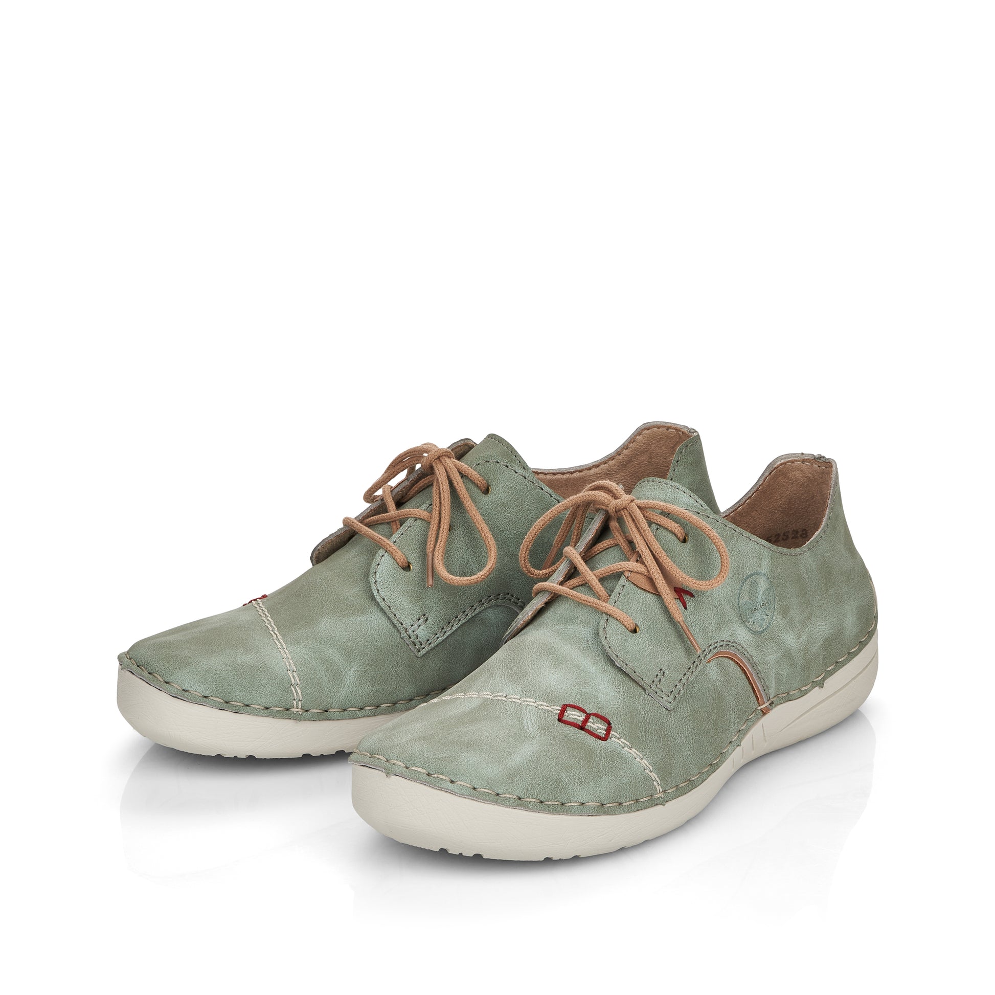 Green Elasticated Shoes for Women | Rieker 52528-52