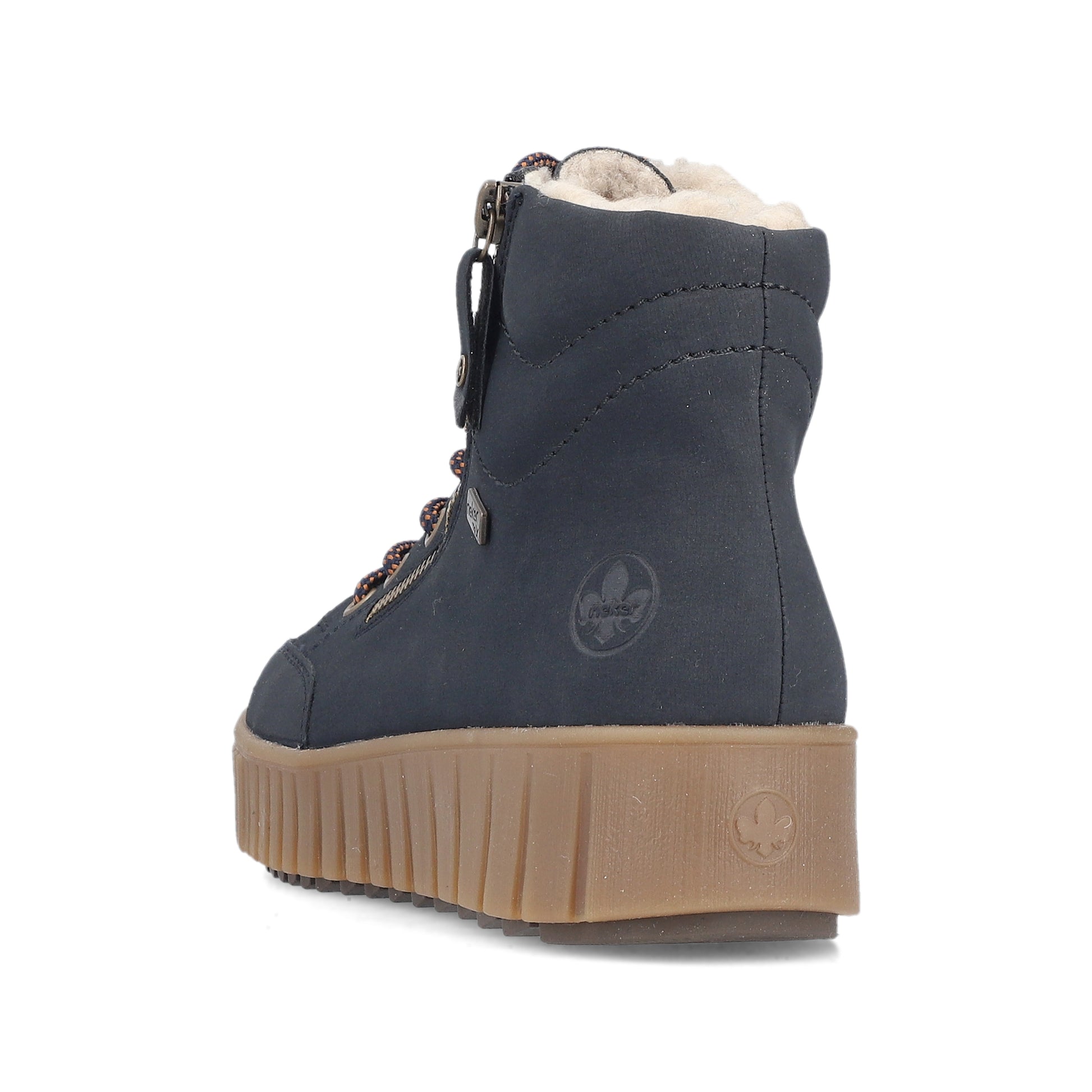 Blue Zip Boots for Women | Rieker Y6104-14