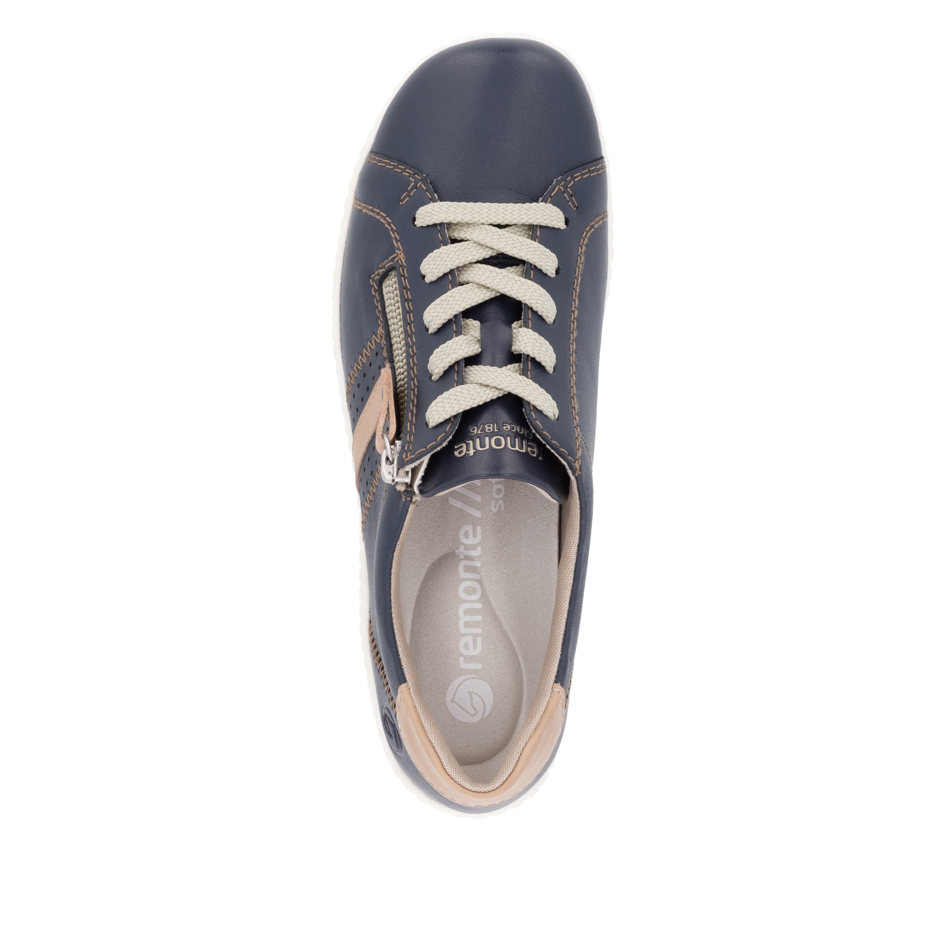 Blue Zip Shoes for Women | Remonte R1432-14