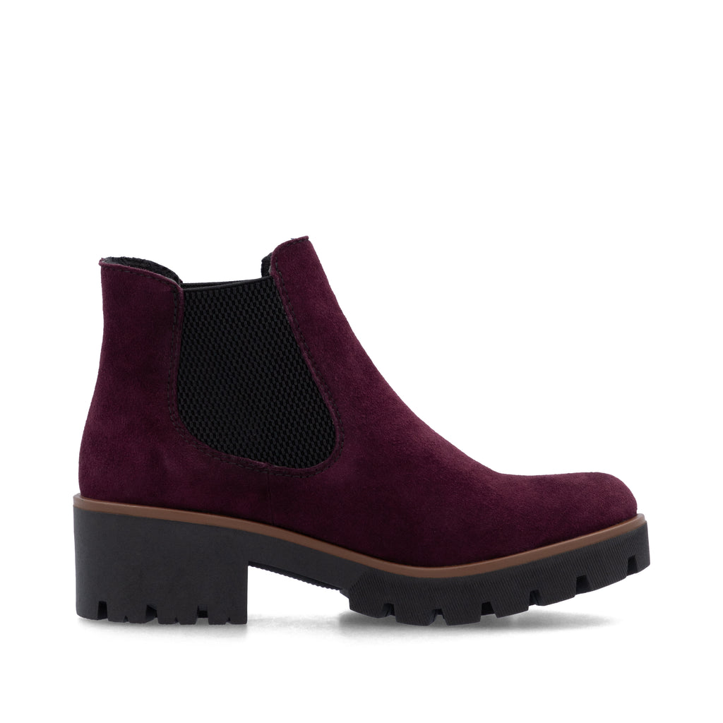 Red Elasticated Boots for Women | Rieker 79265-30