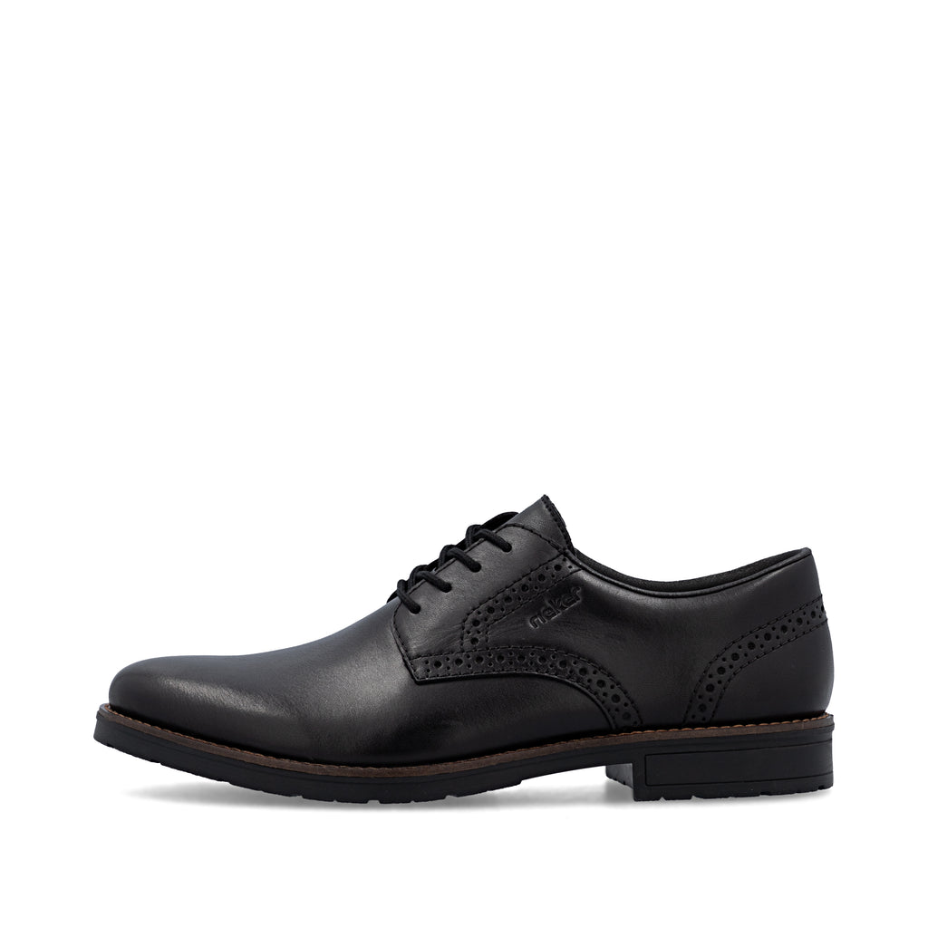 Black Elasticated Shoes for Men | Rieker 14642-00