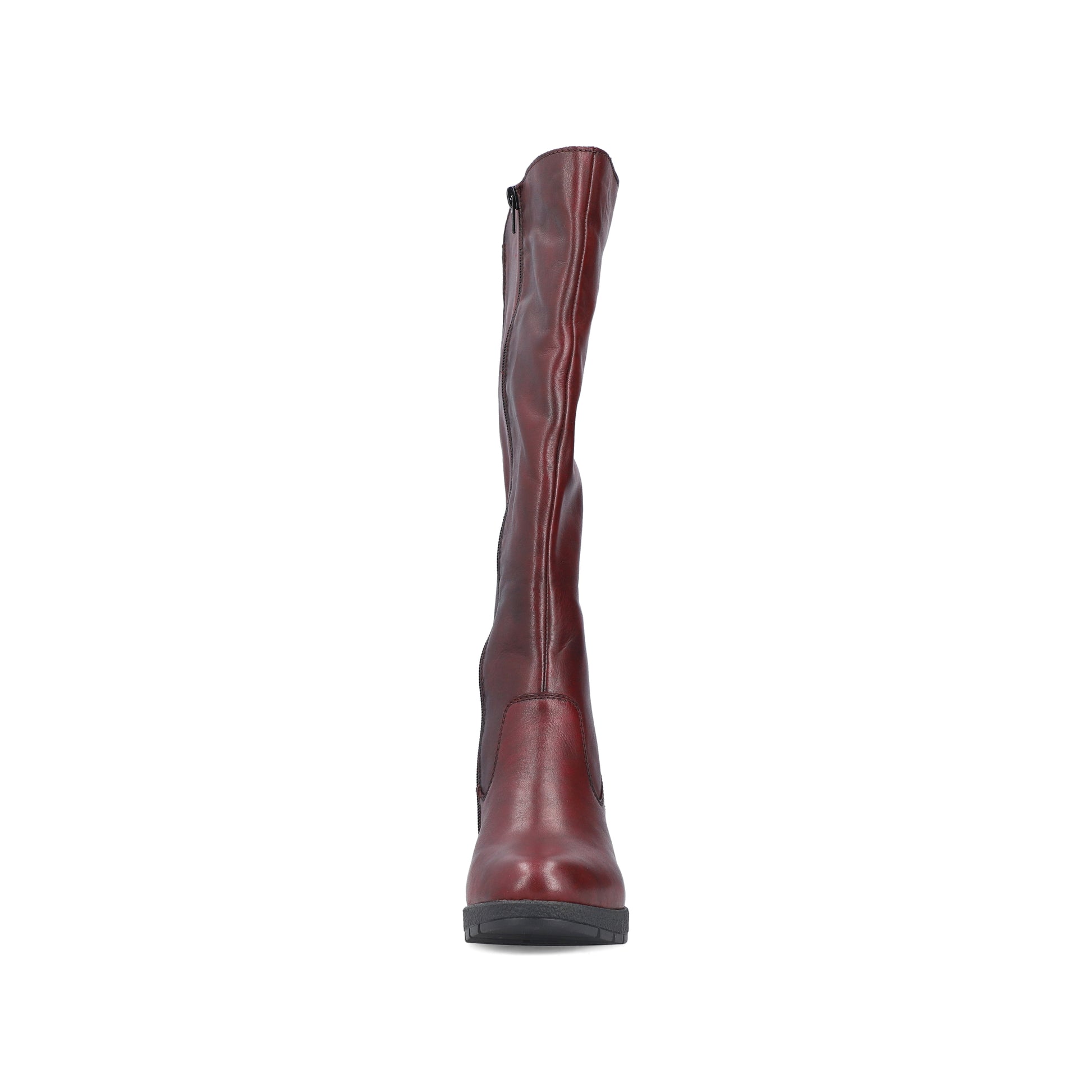 Red Zip Boots for Women | Rieker 77684-35