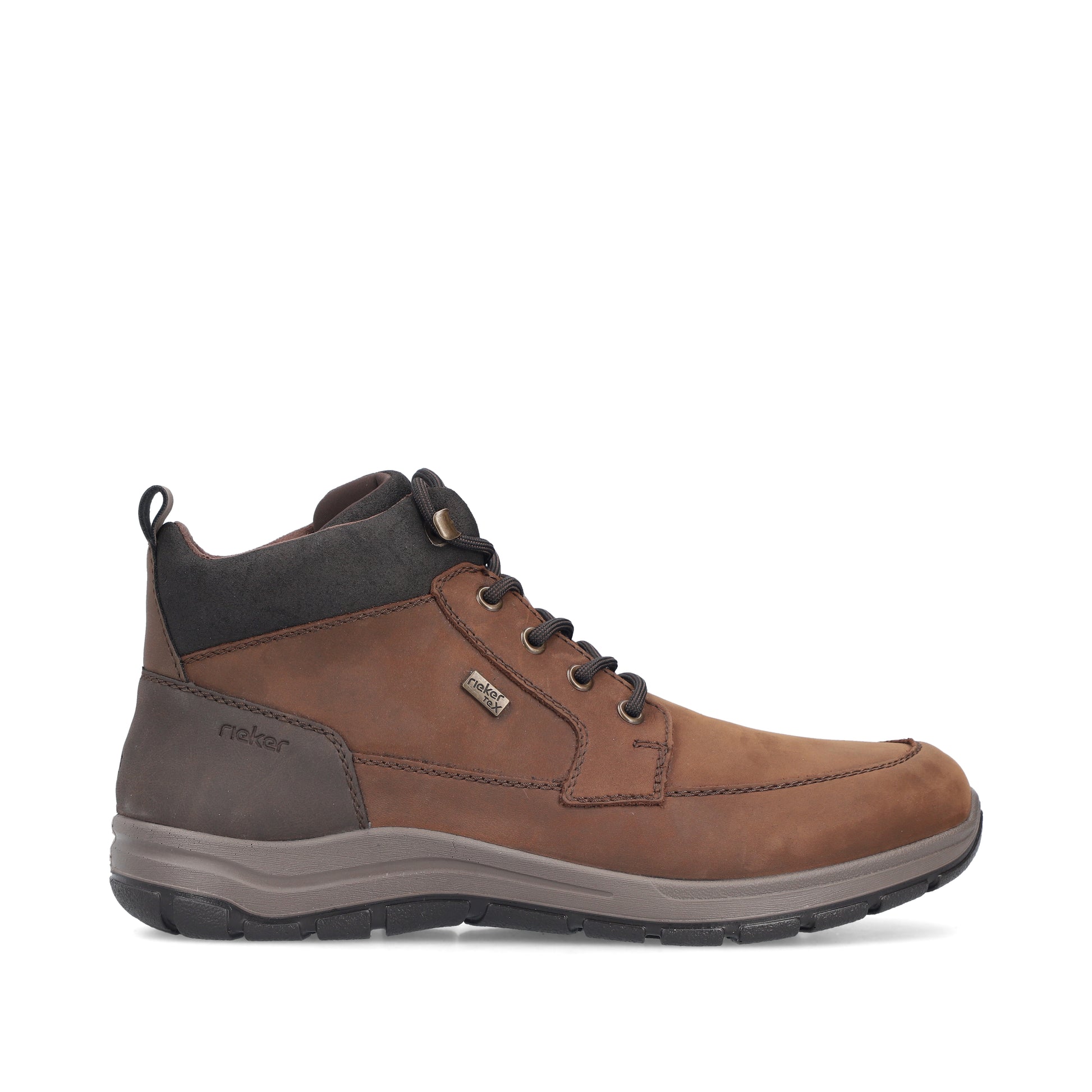 Brown Zip Boots for Men | Rieker 03630-22