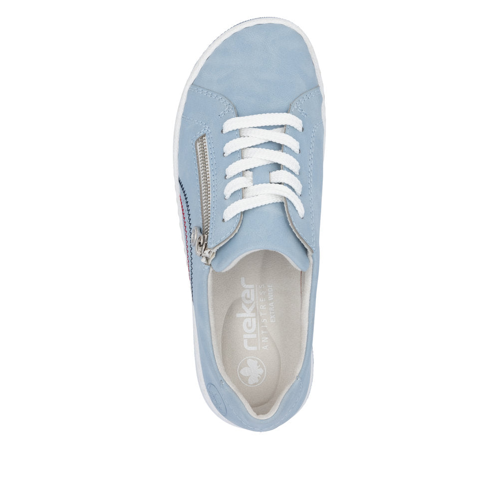 Rieker Women's Casual Lace-up Shoe - Blue | 42424-10