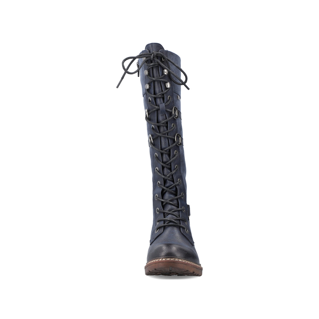 Blue Zip Boots for Women | Rieker 94732-14