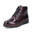 Rieker Woman's Boots - Red | 44902-35
