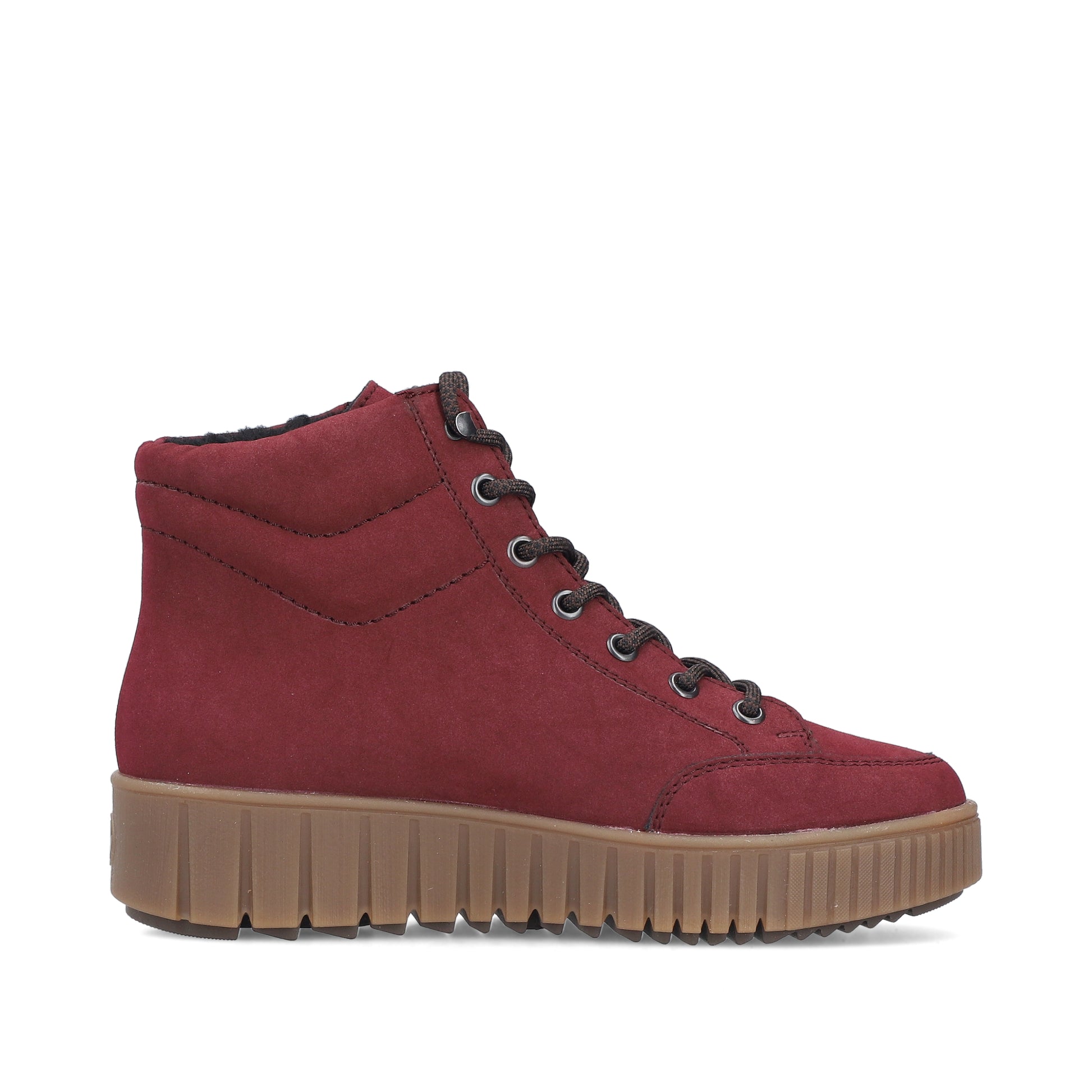 Red Zip Boots for Women | Rieker Y6104-35