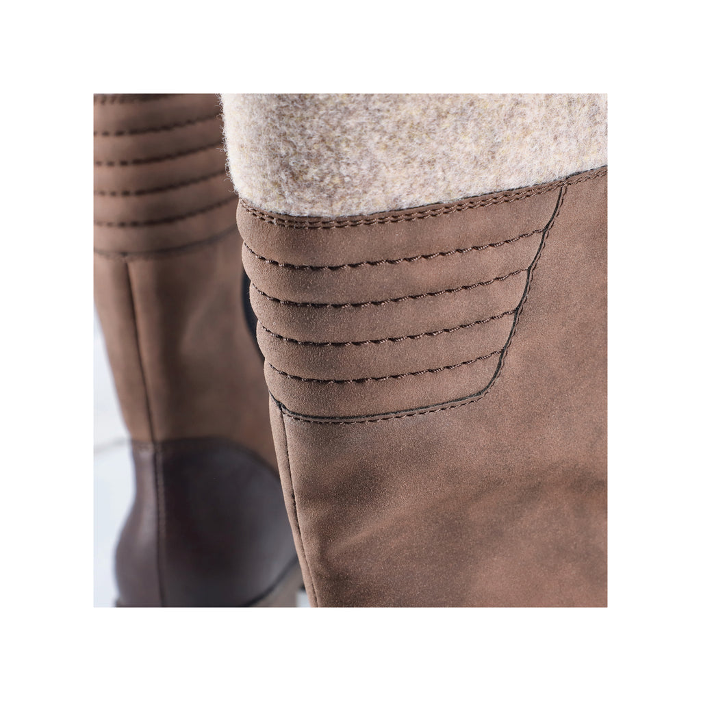 Brown Zip Boots for Women | Rieker 78585-25