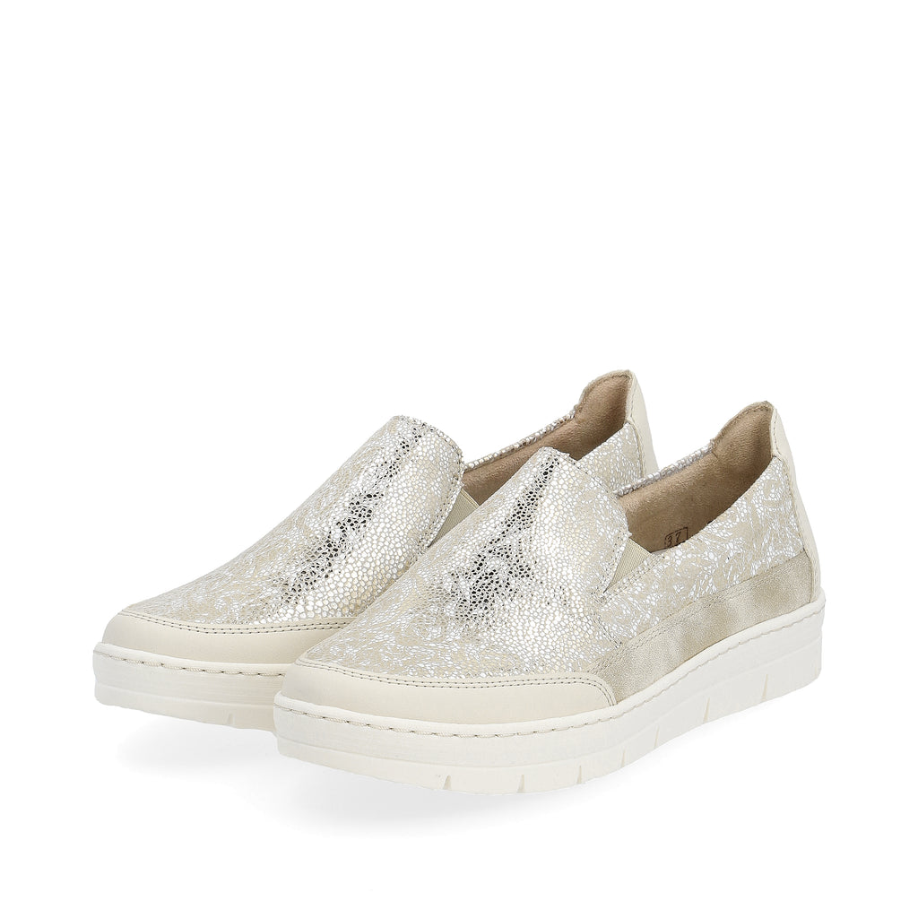 Metallic Elasticated Shoes for Women | Remonte D5829-90