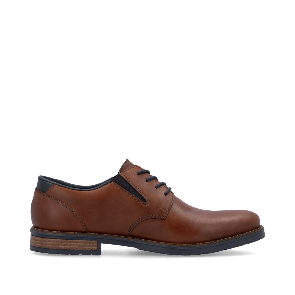 Brown Elasticated Shoes for Men | Rieker 14621-24