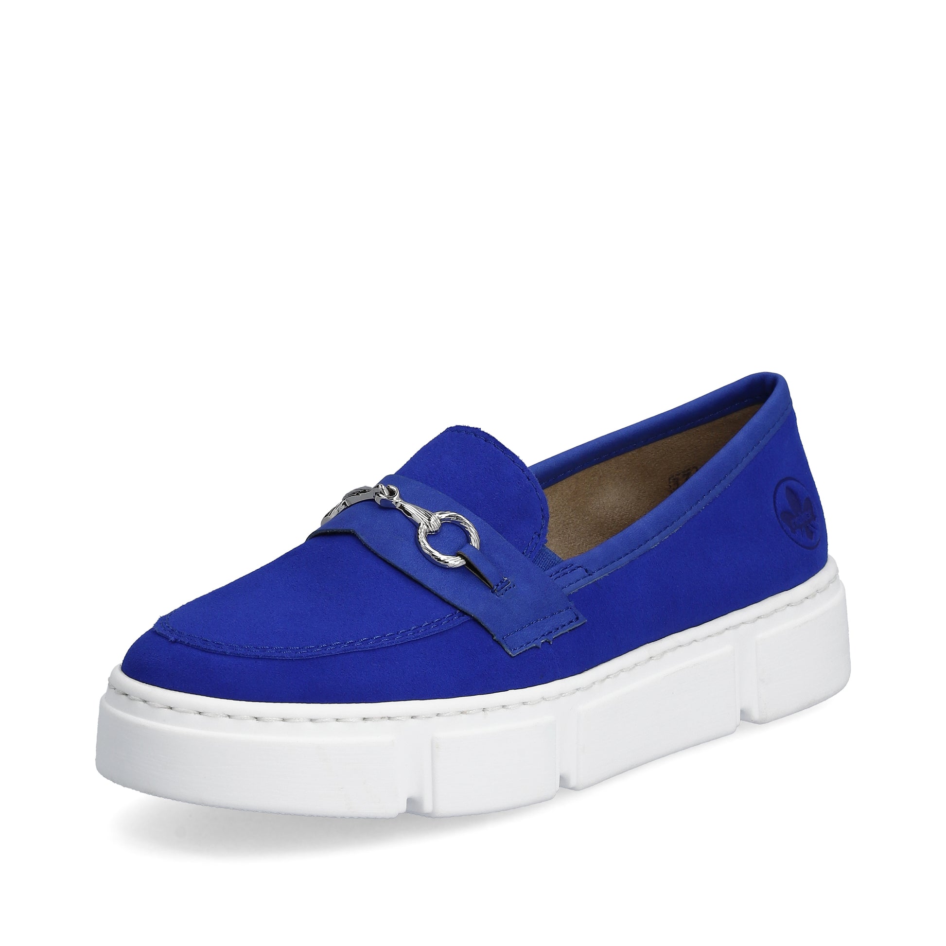 Blue Elasticated Shoes for Women | Rieker N5956-14