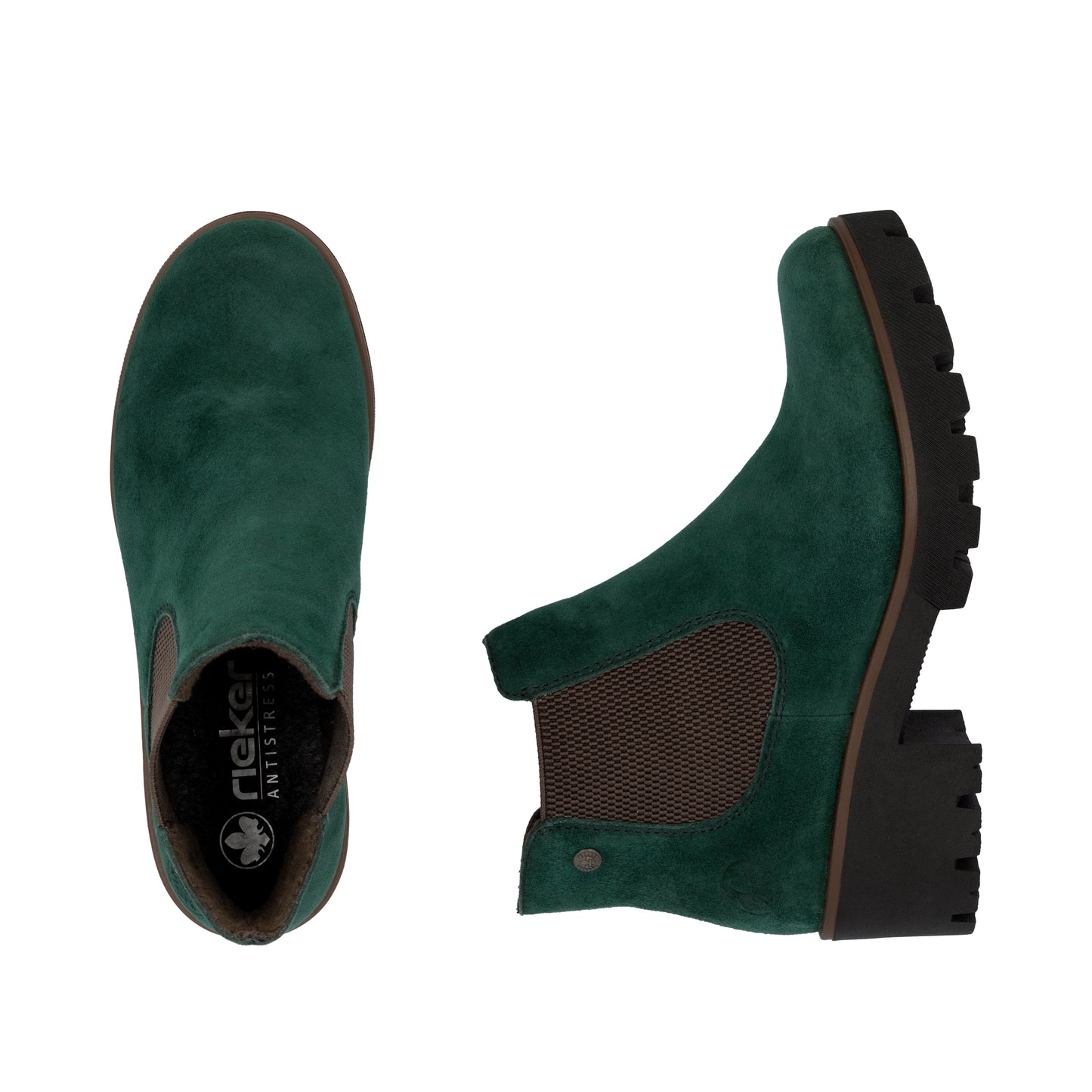 Rieker Woman's Boots - Green | 79265-55