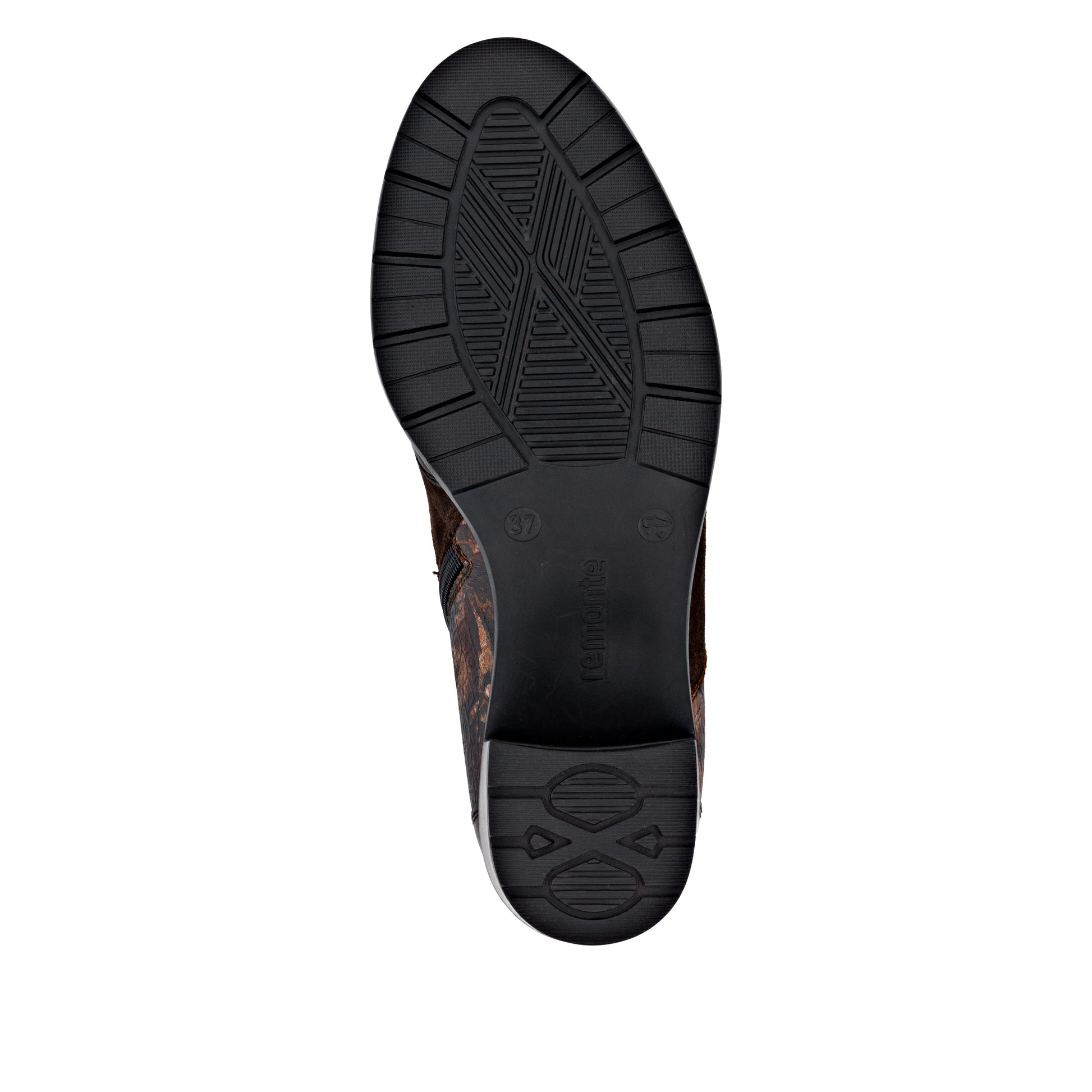 Brown Zip Boots for Women | Remonte D2A77-25