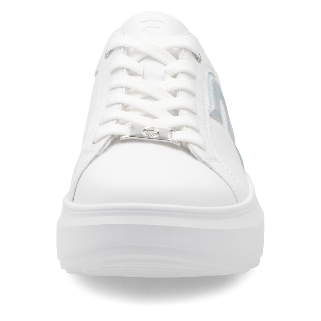 White Elasticated Shoes for Women | Rieker Sport W1204-82