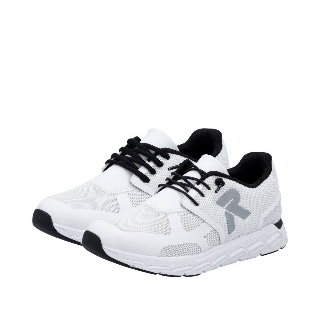 White Elasticated Shoes for Women | Rieker M9000-80