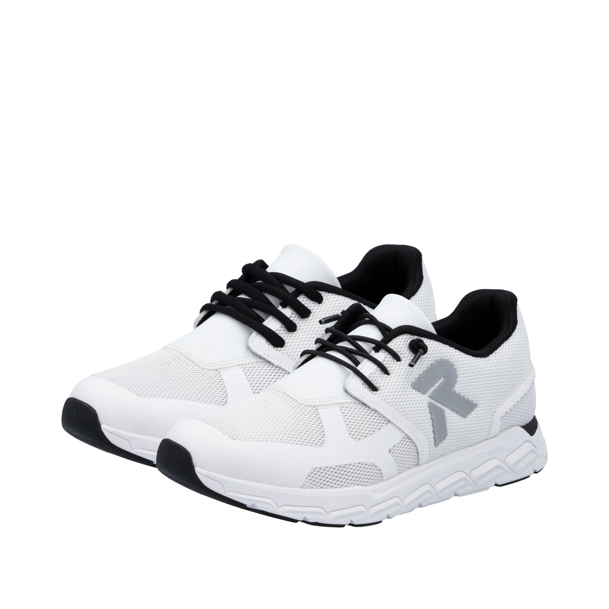 White Elasticated Shoes for Women | Rieker M9000-80
