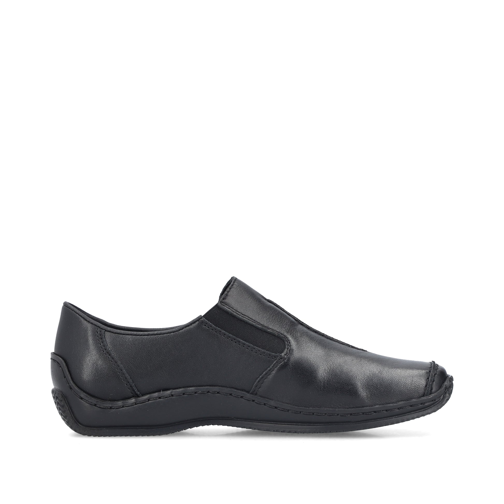 Black Elasticated Shoes for Women | Rieker L1751-00