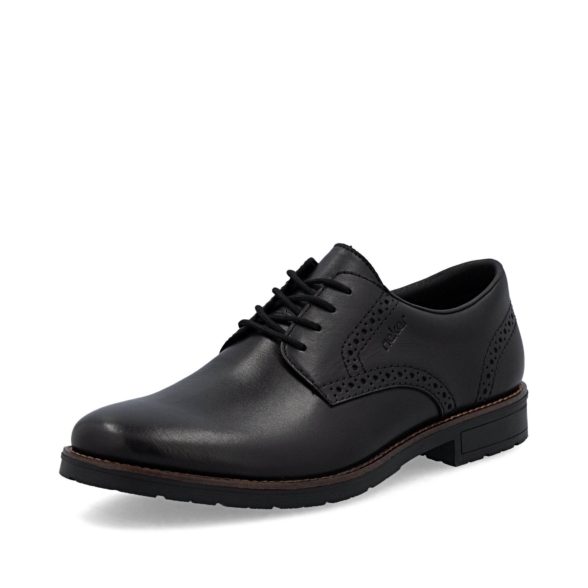 Black Elasticated Shoes for Men | Rieker 14642-00